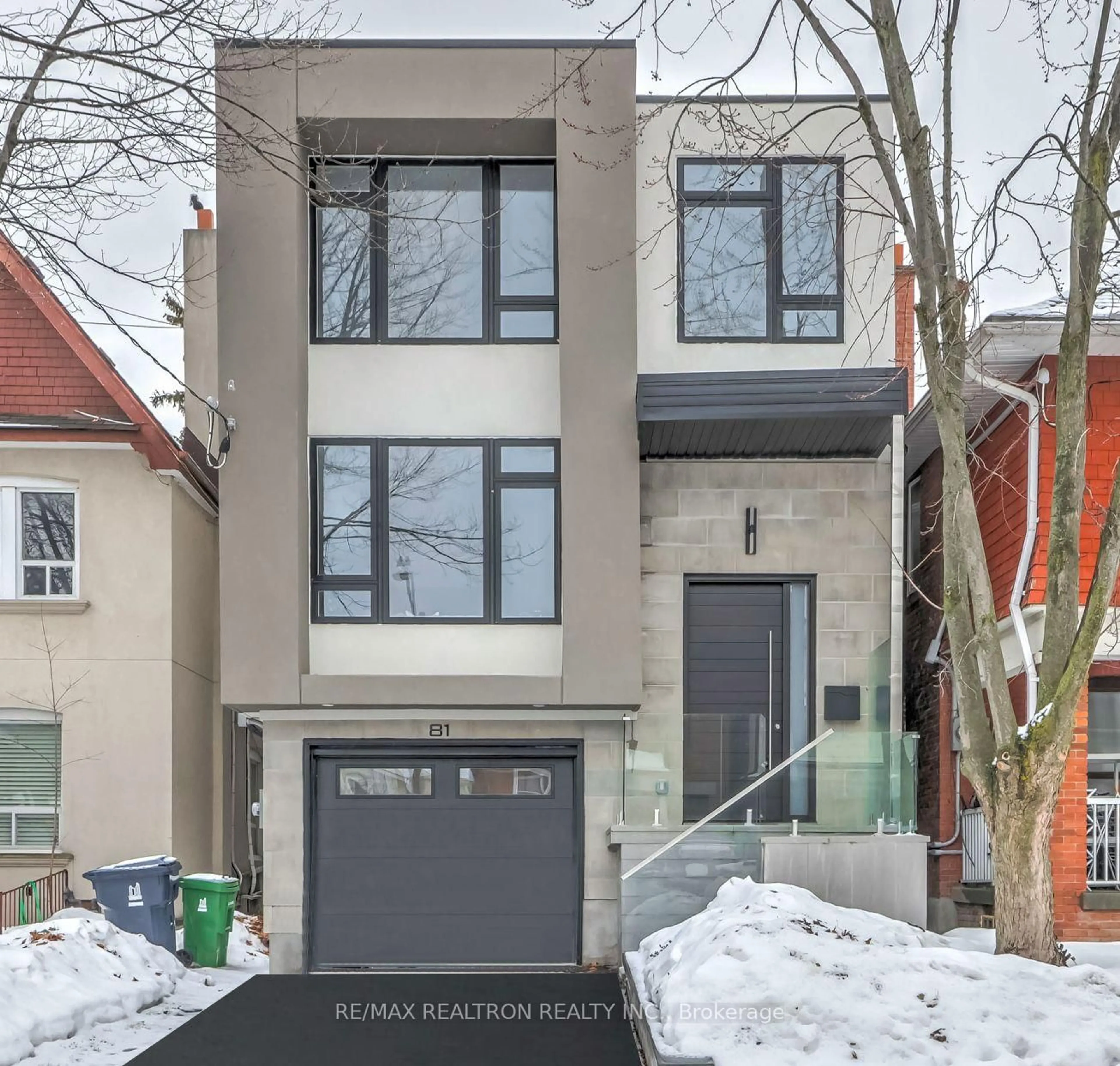 Home with brick exterior material, street for 81 Peterborough Ave, Toronto Ontario M6H 2L2