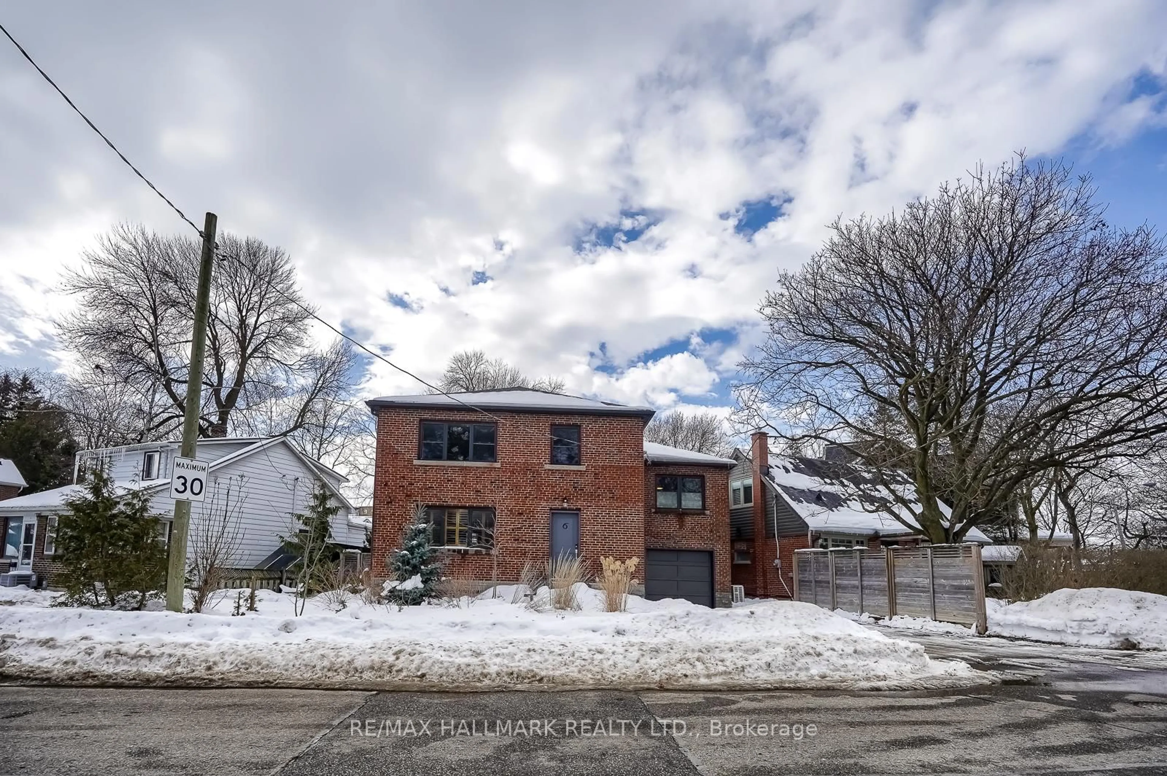 Home with brick exterior material, street for 6 Thirty First St, Toronto Ontario M8W 3E8