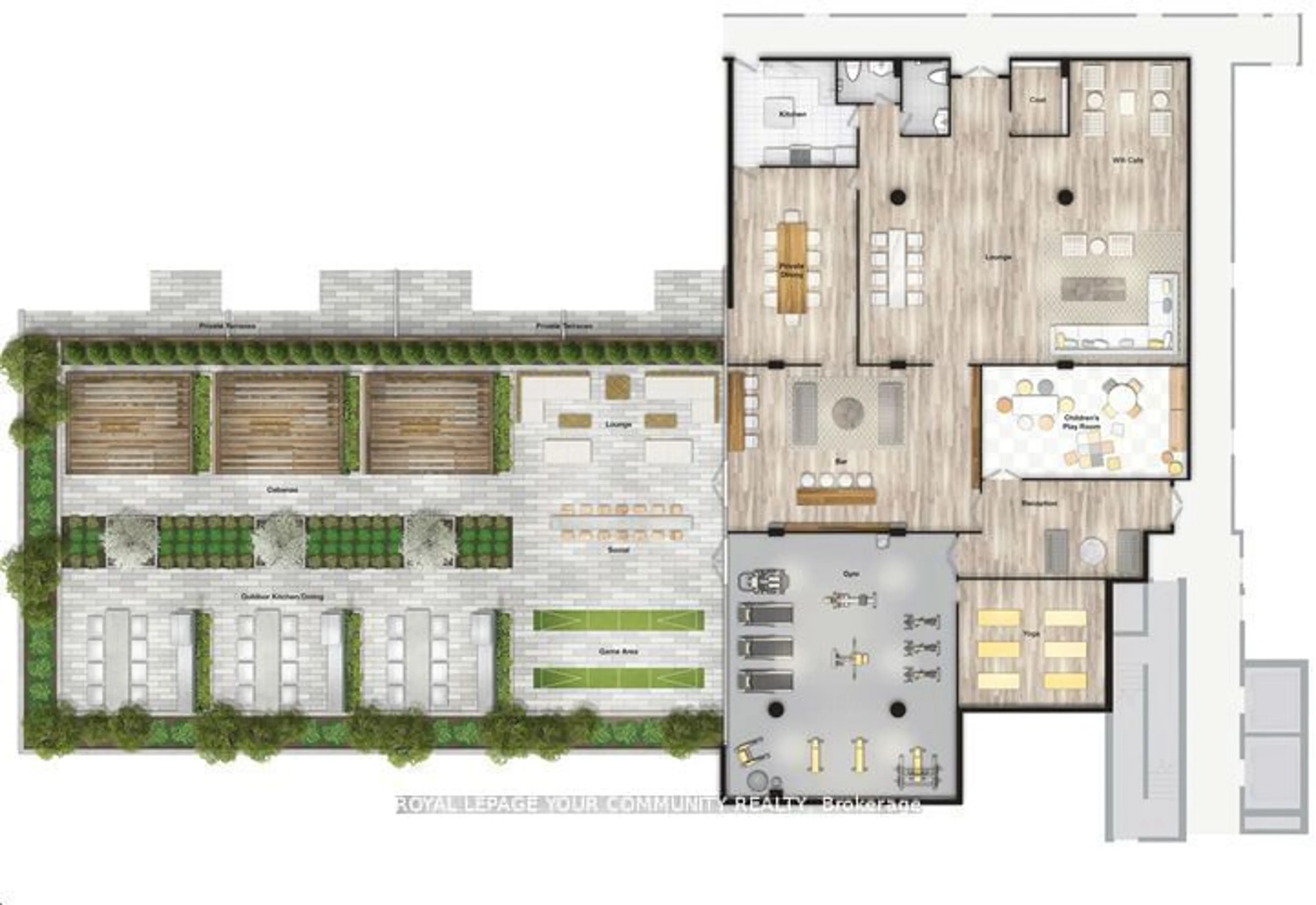 Floor plan for 859 The Queensway #207, Toronto Ontario M8Z 1N8