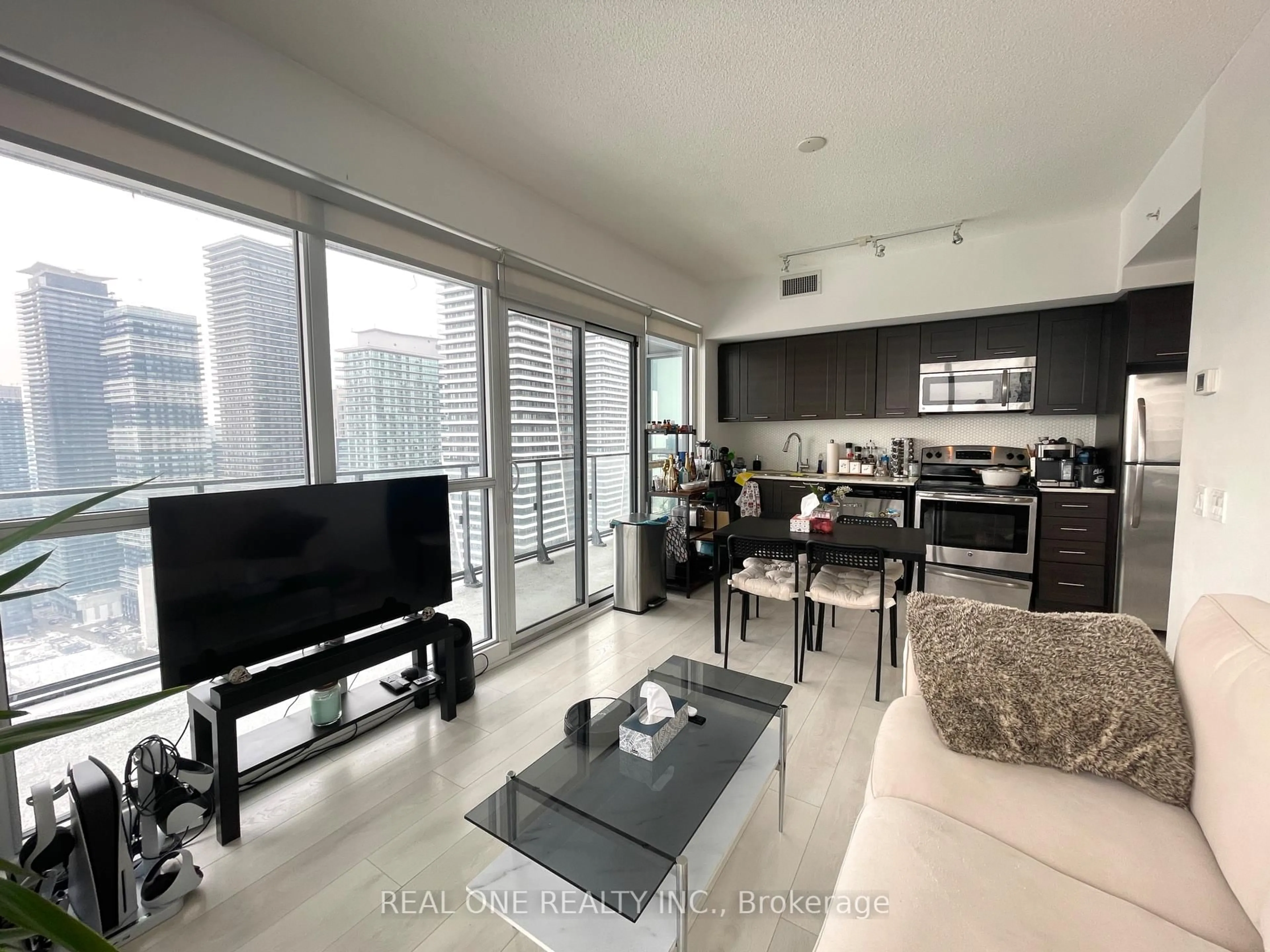 Living room with furniture, unknown for 2200 Lake Shore Blvd #3907, Toronto Ontario M8V 1A4