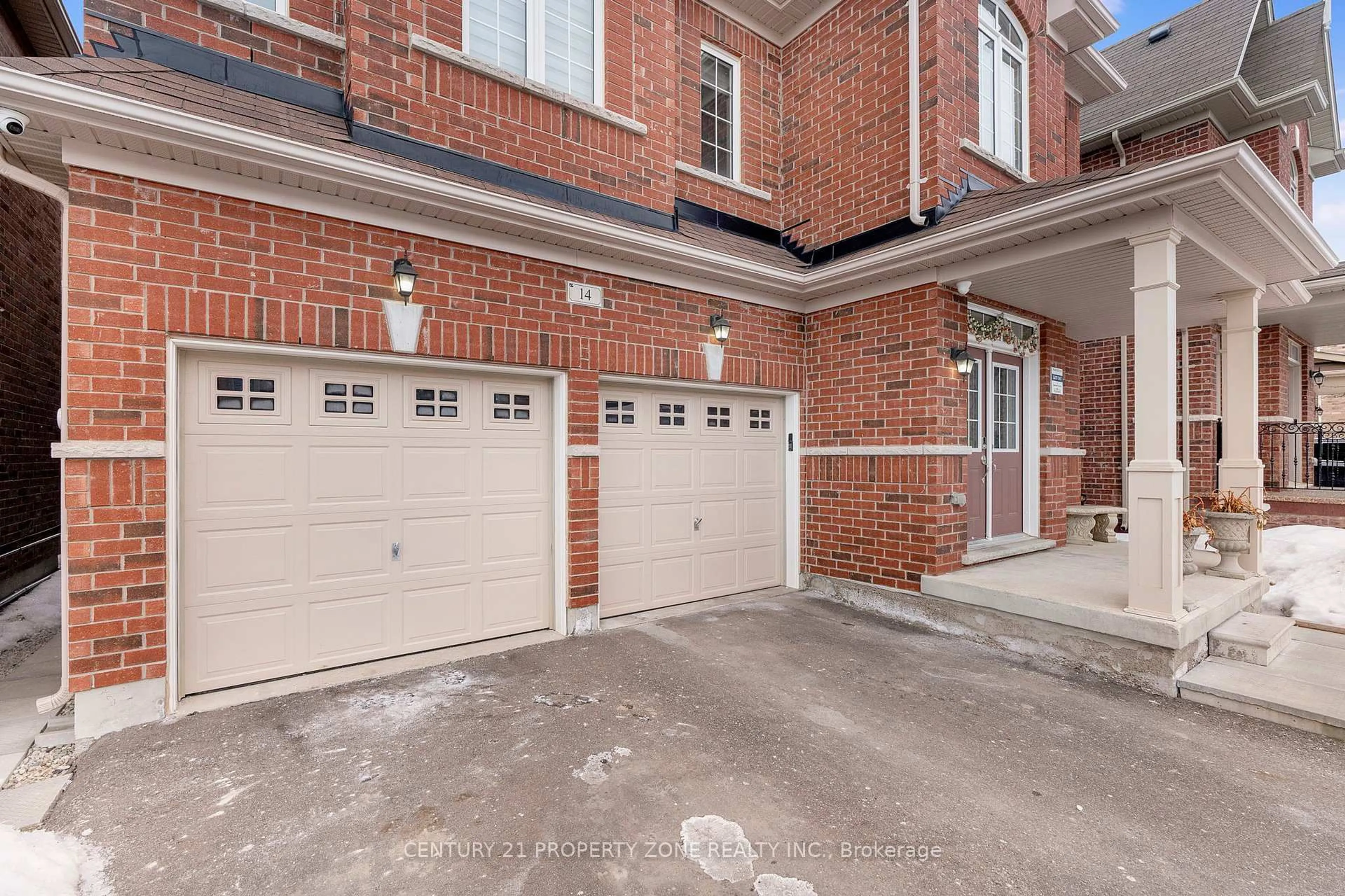 Home with brick exterior material, street for 14 Haverstock Cres, Brampton Ontario L7A 4C9