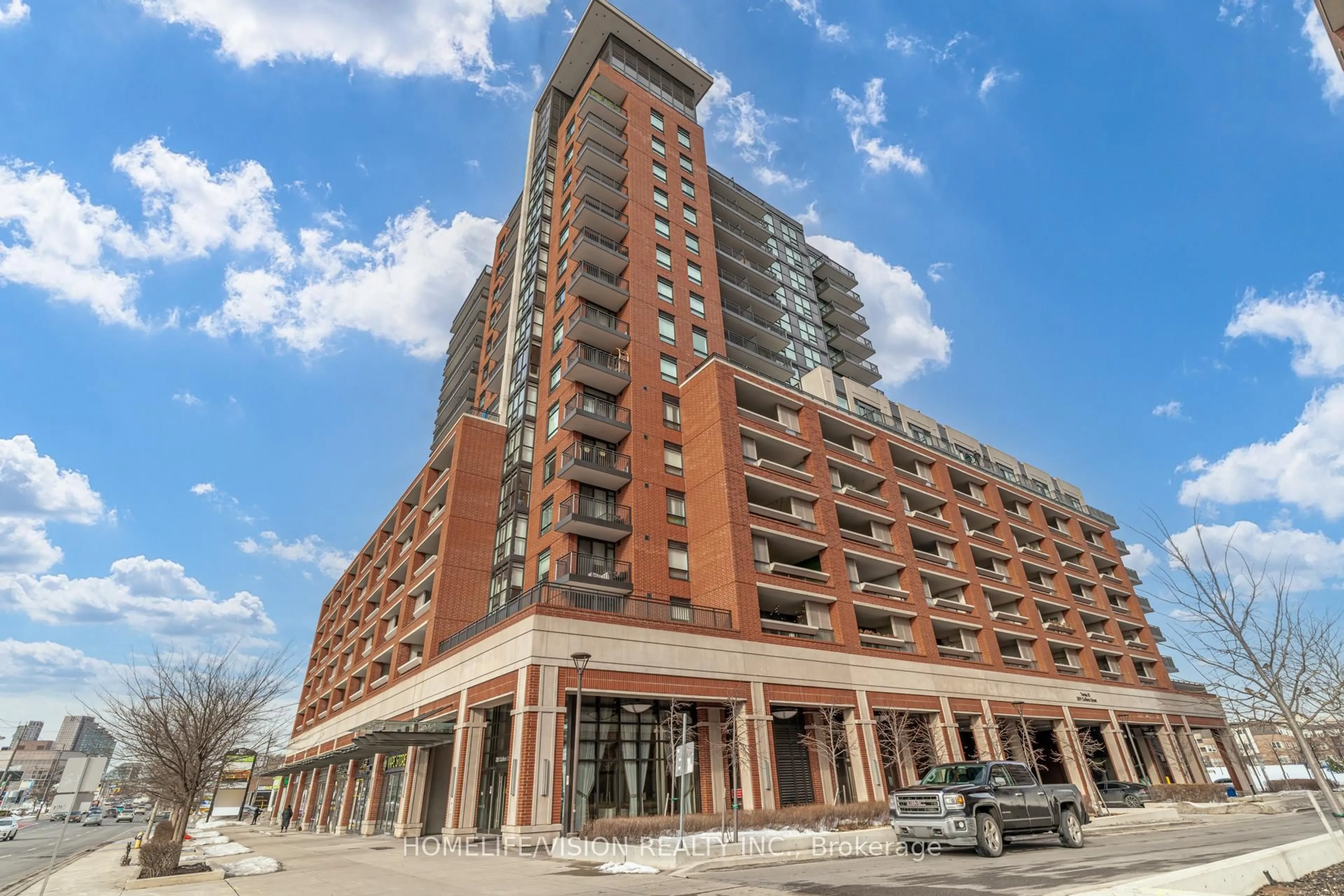 Patio, building for 3091 Dufferin St #1205, Toronto Ontario M6A 0C4