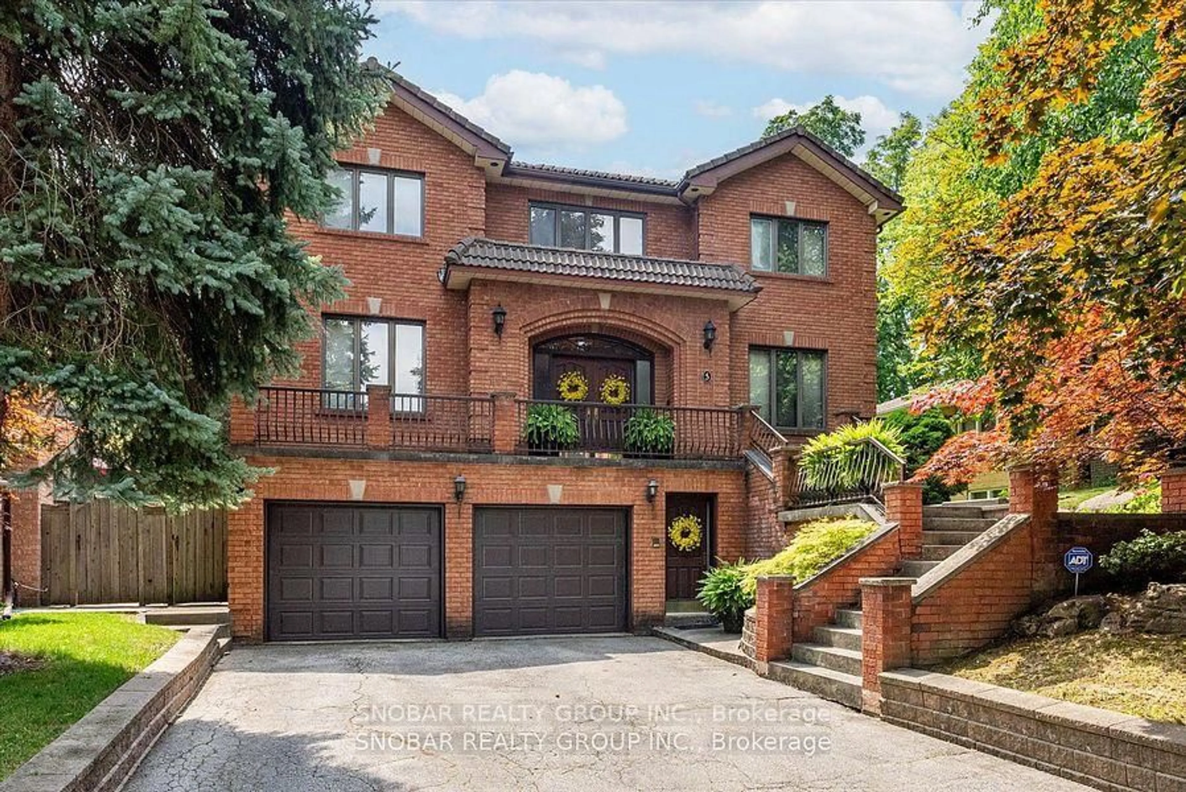 Home with brick exterior material, street for 5 Weston Wood Rd, Toronto Ontario M9P 1R7