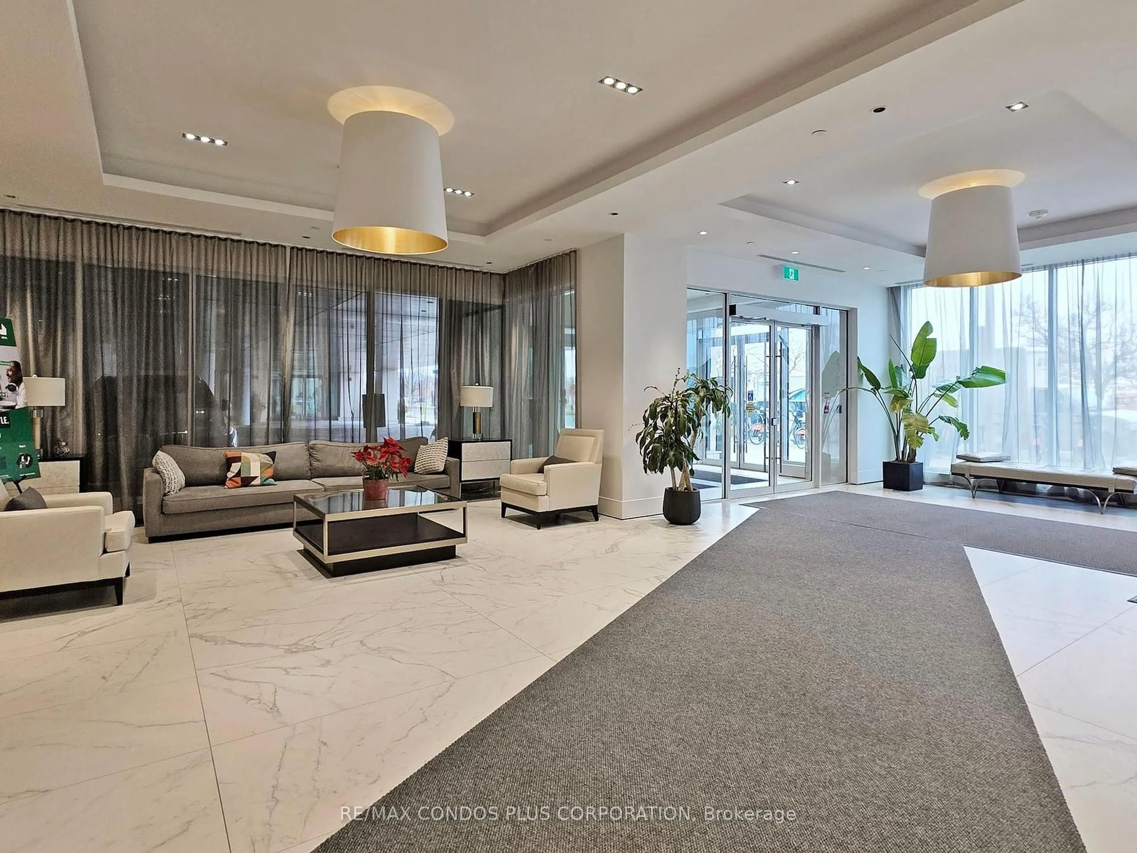 Lobby for 1928 Lake Shore Blvd #3701, Toronto Ontario M6S 1A1