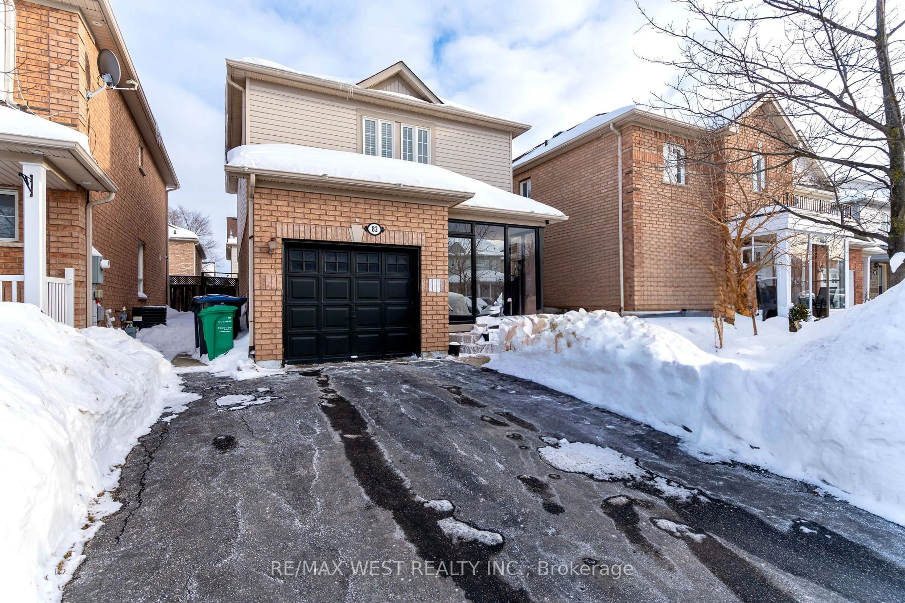 Home with brick exterior material, street for 83 Ridgemore Cres, Brampton Ontario L7A 2L5