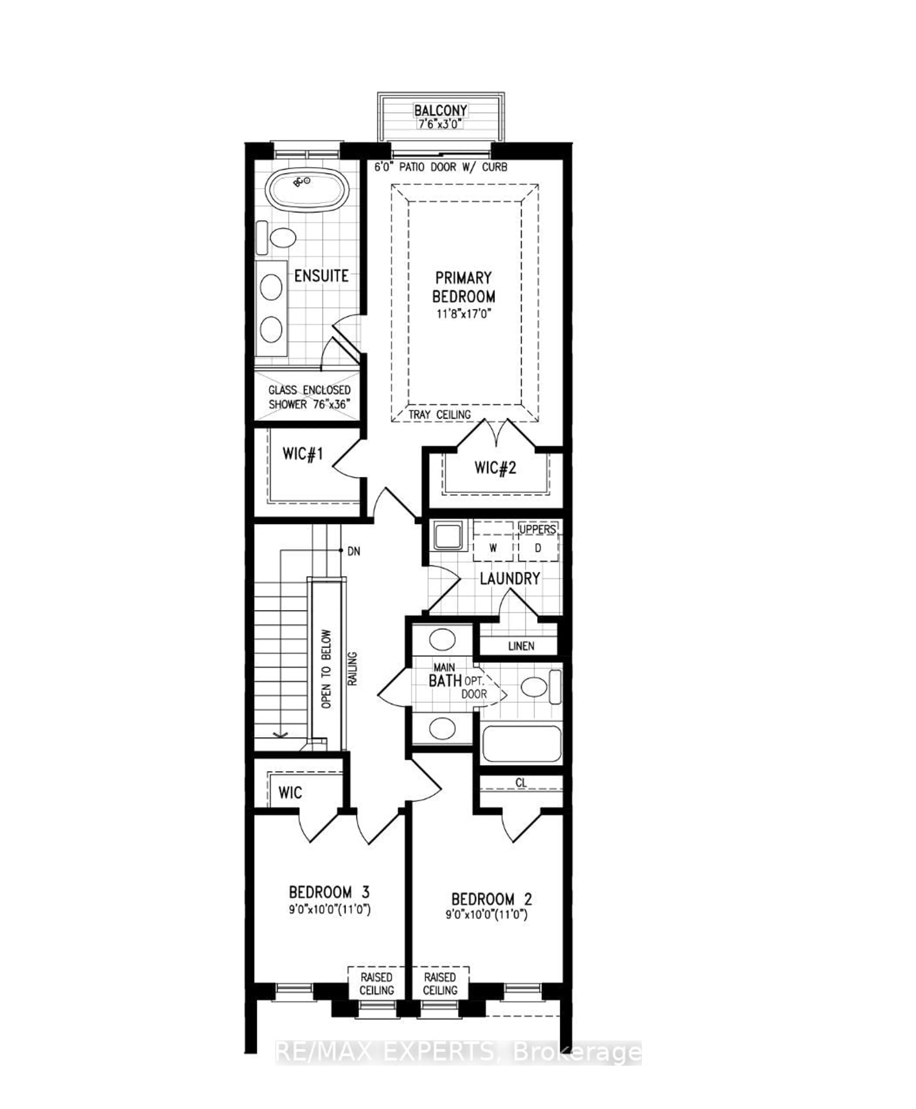 Floor plan for Lot 3 Pawley Pl, Caledon Ontario L7E 2Z9