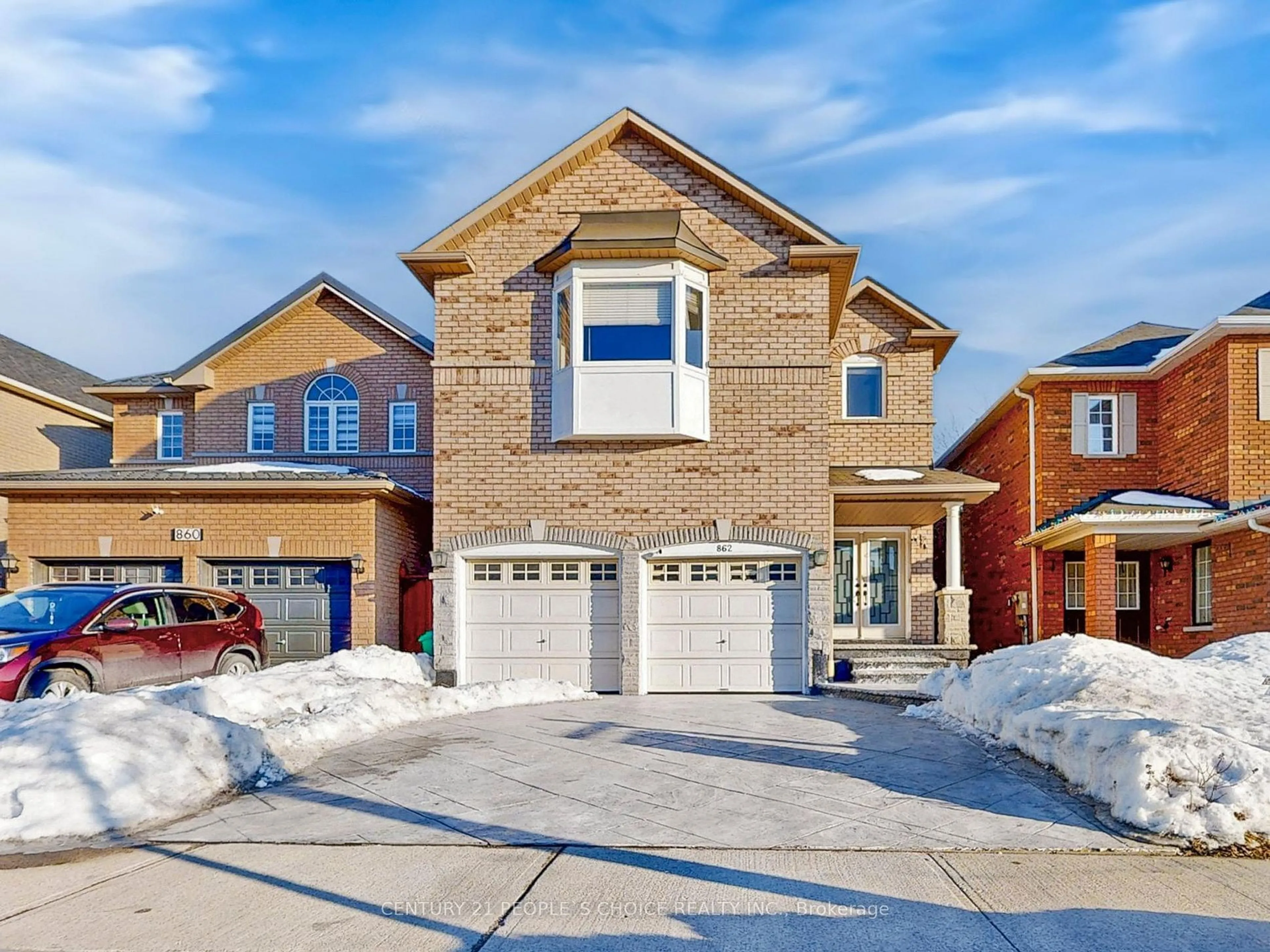 Home with brick exterior material, street for 862 Genovese Pl, Mississauga Ontario L5V 3B1