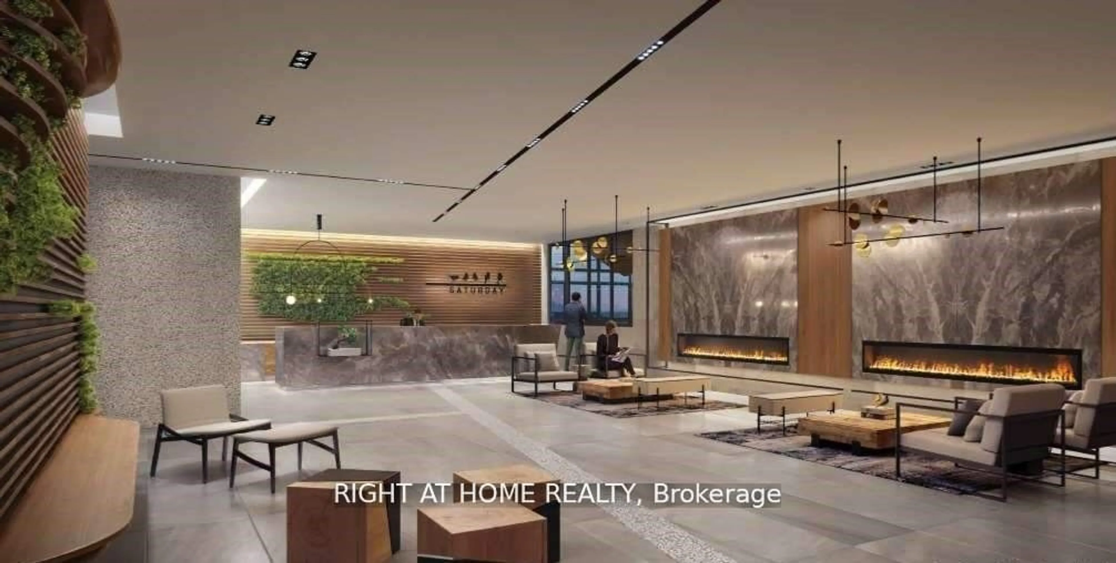 Lobby for 60 George Butchart Dr #509, Toronto Ontario M3K 0E1