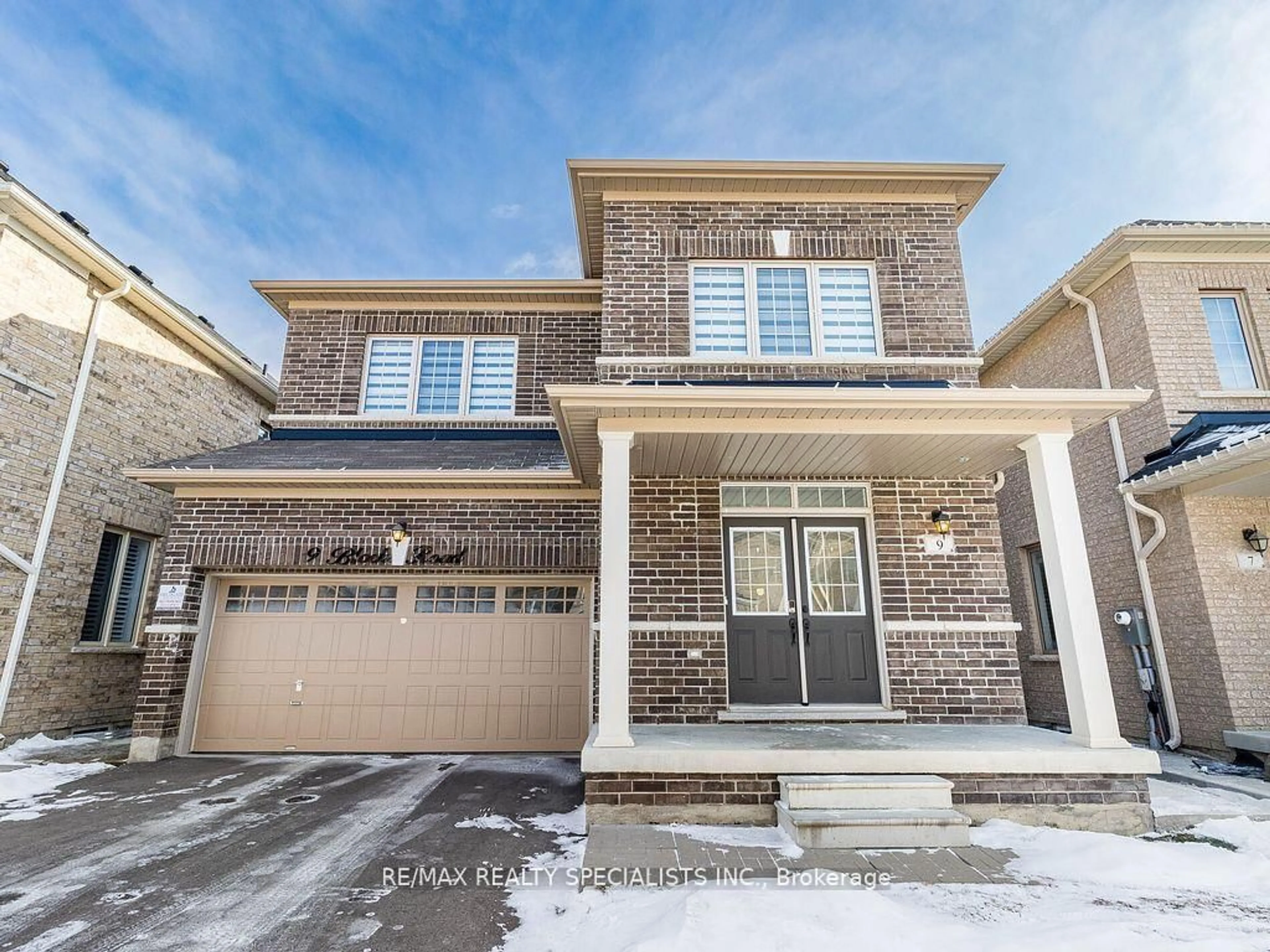 Home with brick exterior material, street for 9 Block Rd, Brampton Ontario L7A 5B2