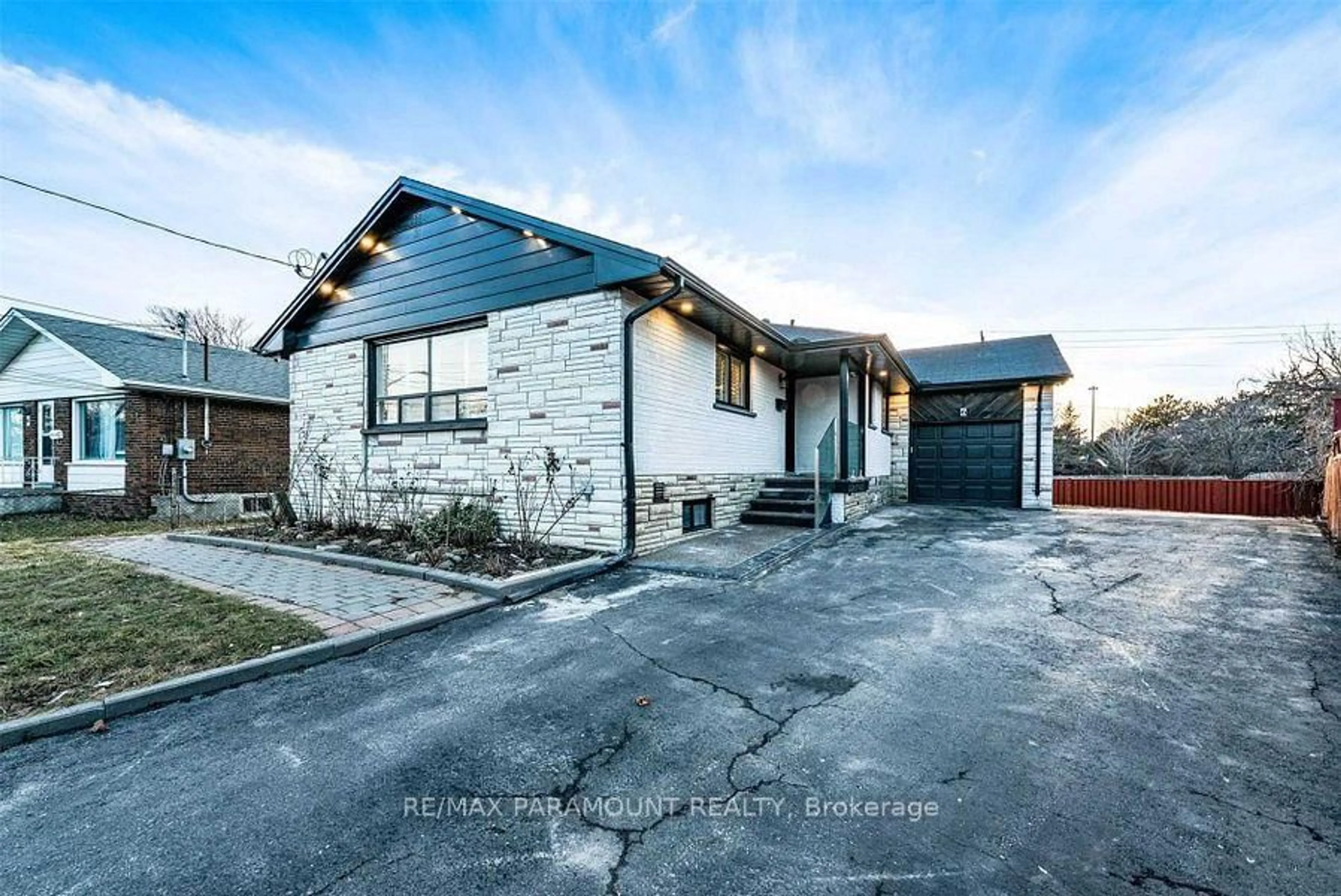 Home with brick exterior material, street for 6 Arkley Cres, Toronto Ontario M9R 3S3