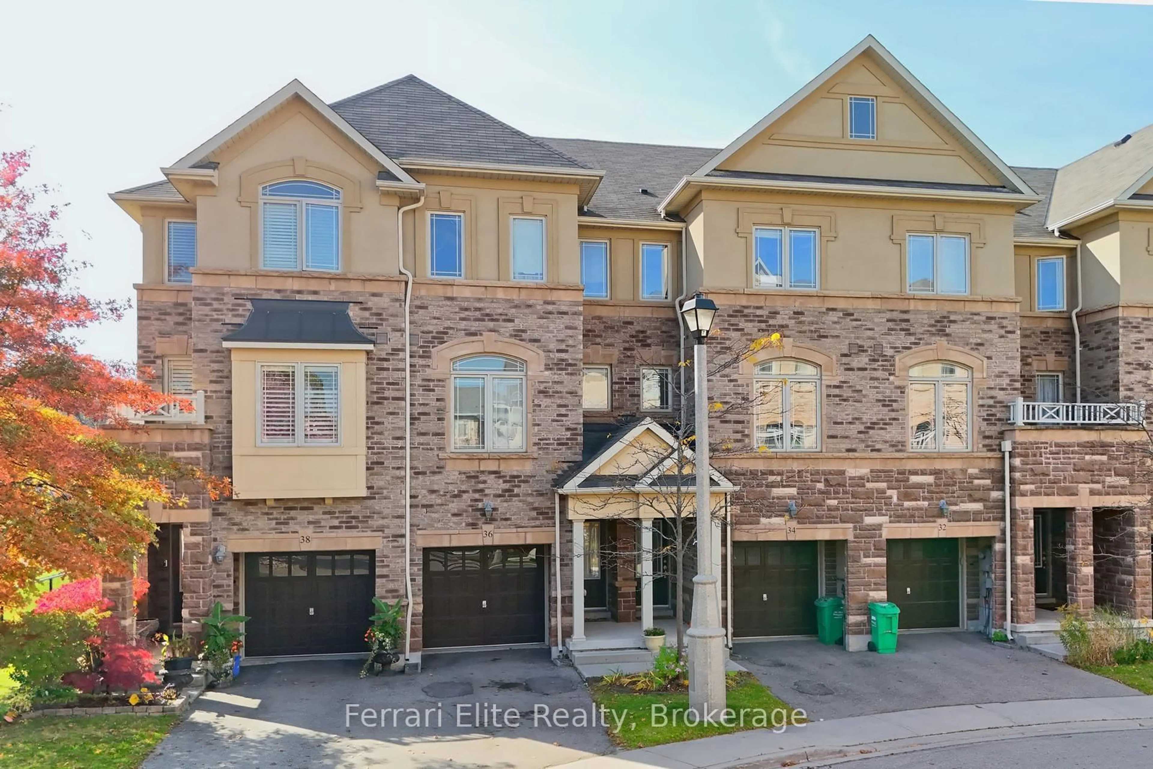 Home with brick exterior material, street for 6625 Falconer Dr #36, Mississauga Ontario L5N 0C7