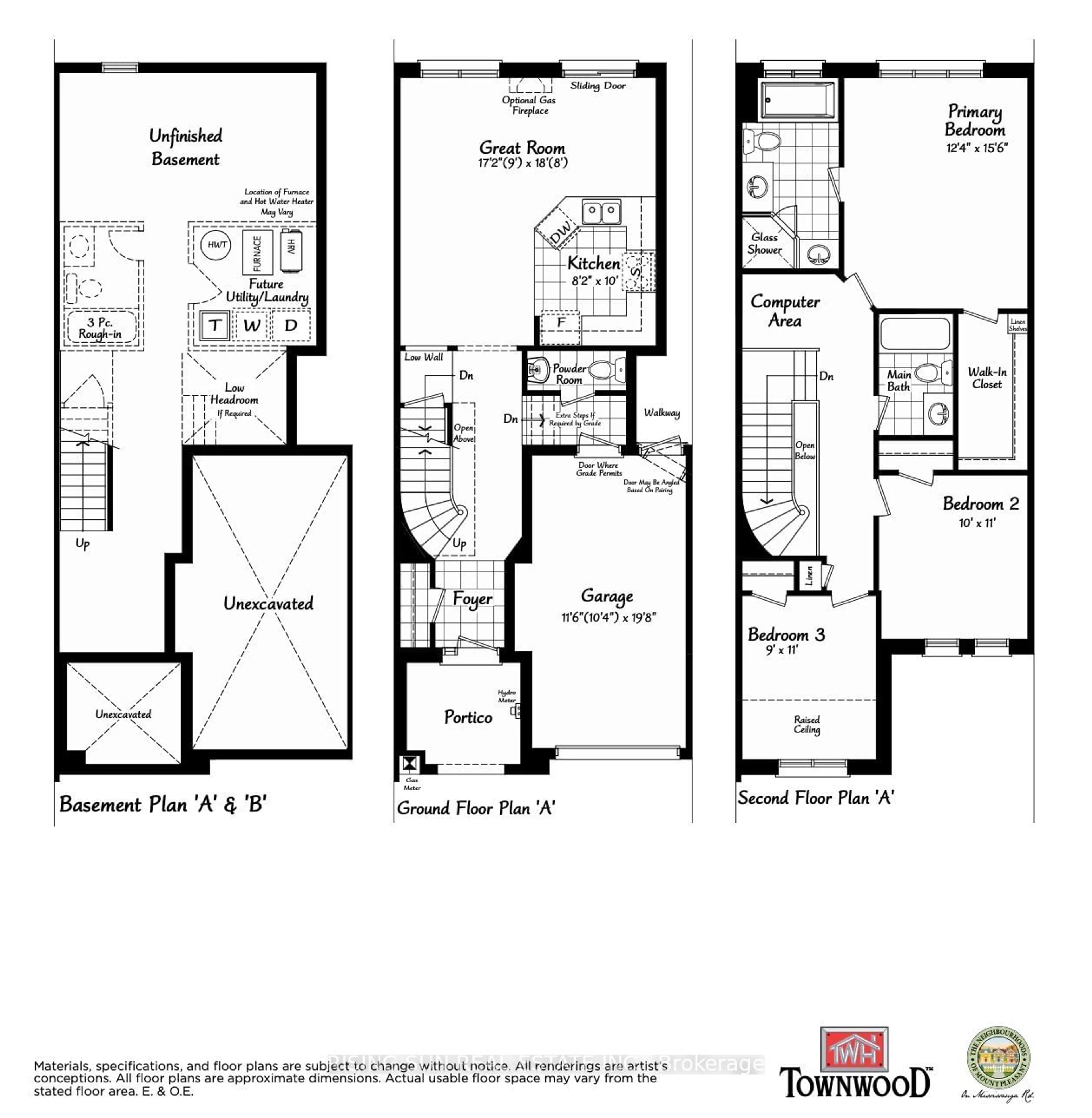 Floor plan for 49 Pearman Cres, Brampton Ontario L7A 4Y9