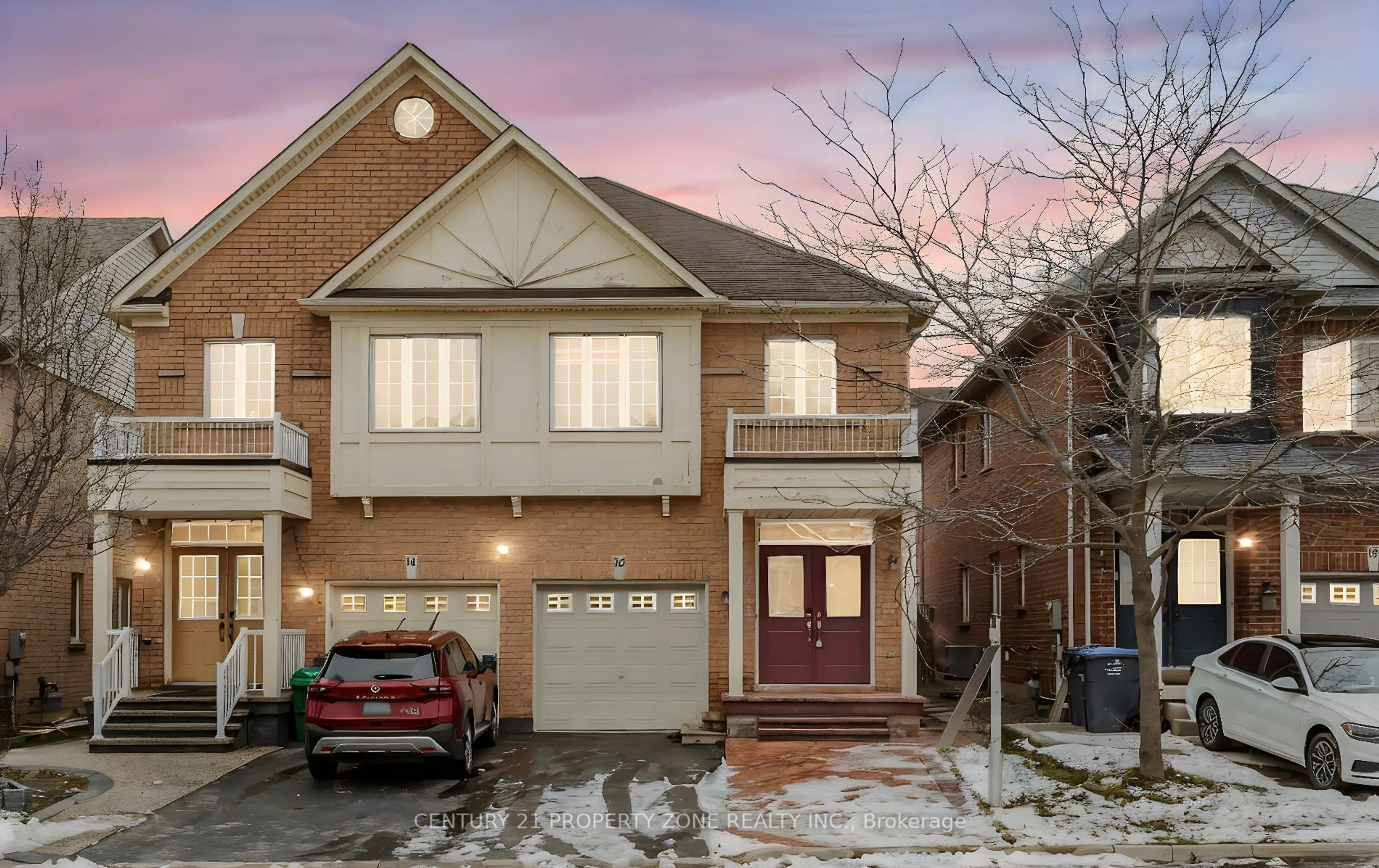 Home with brick exterior material, street for 16 Kilrea Way, Brampton Ontario L6X 0P9