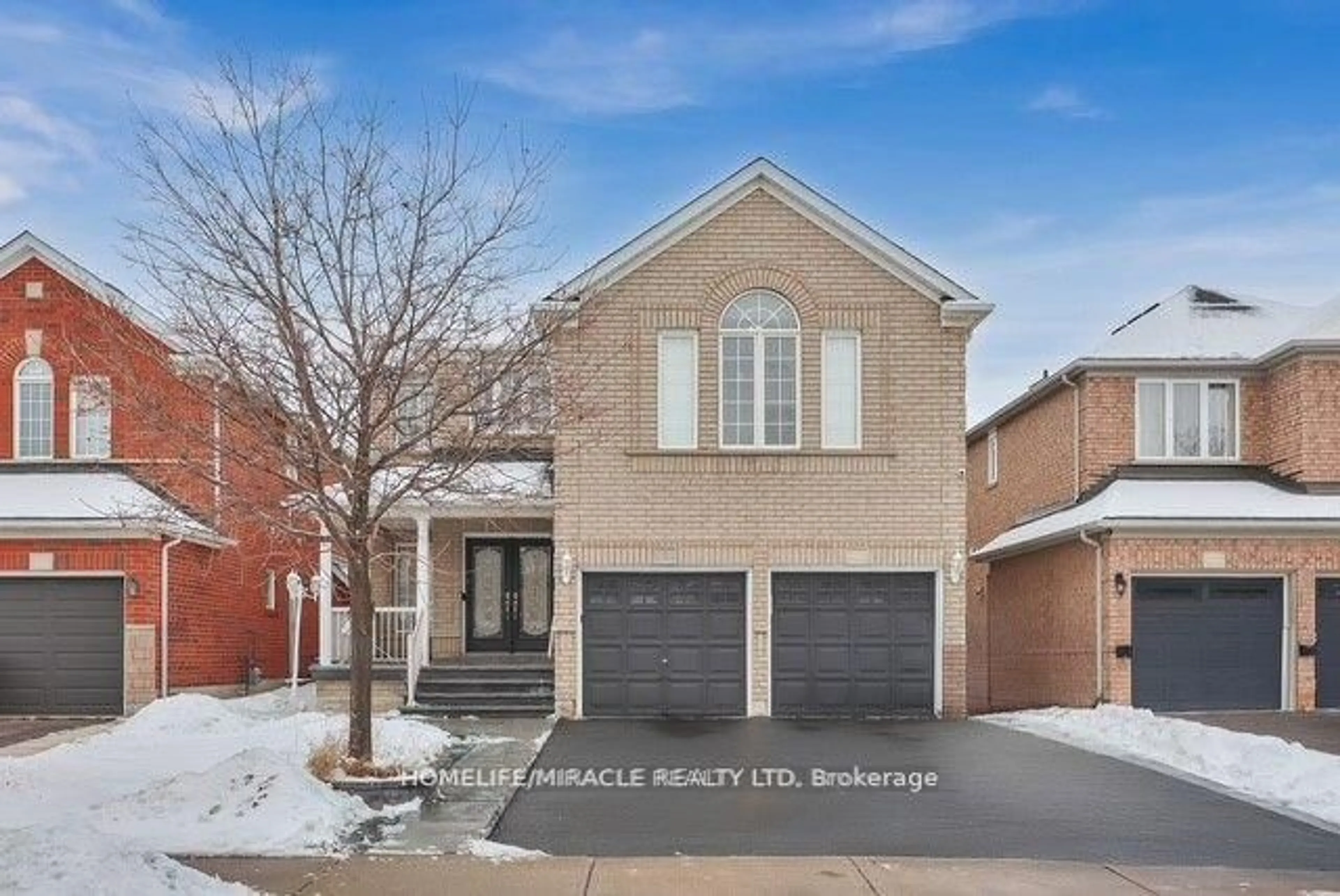 Home with brick exterior material, street for 8 Bottlebrush Dr, Brampton Ontario L6R 2Z5