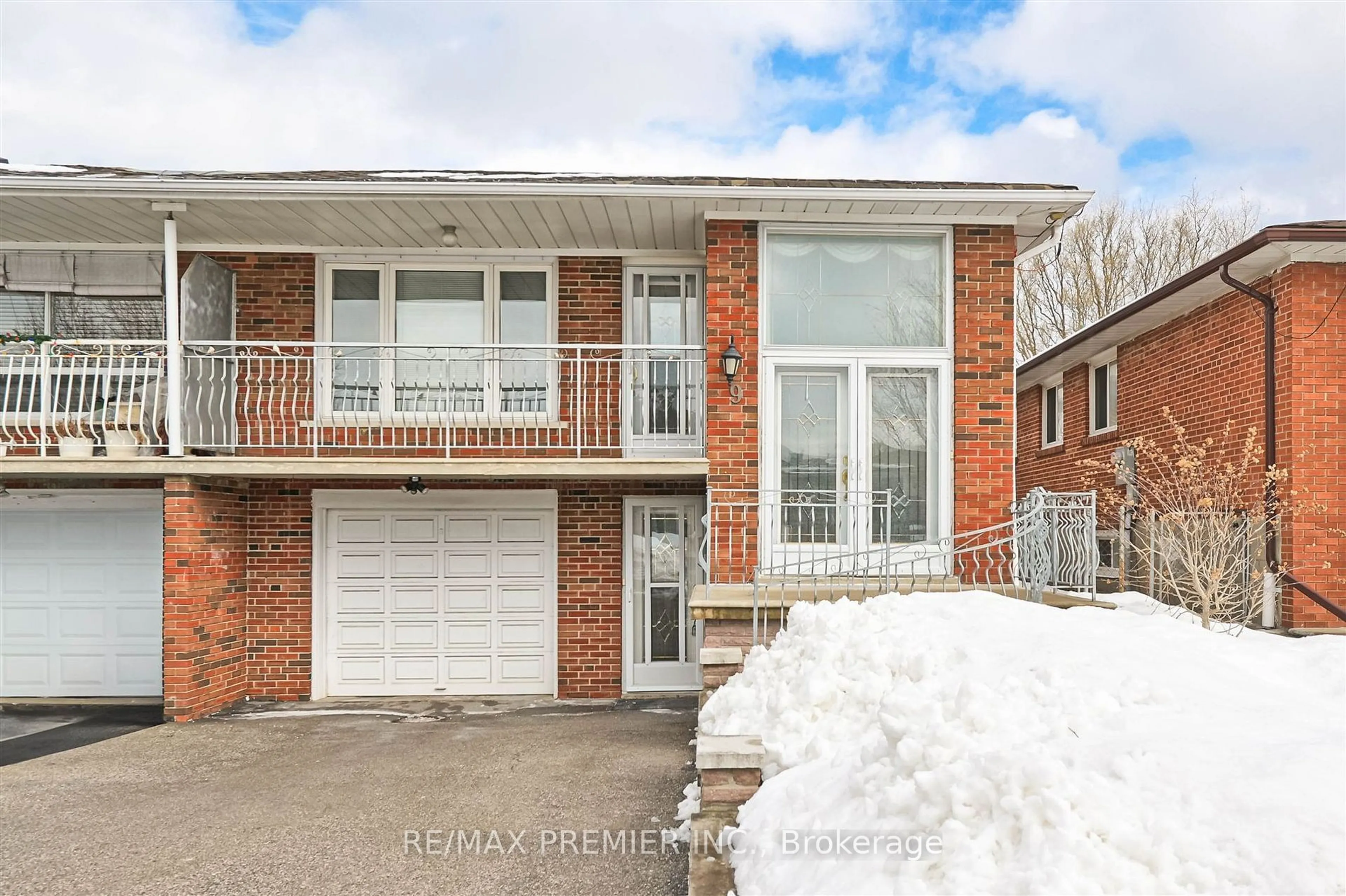 Home with brick exterior material, street for 9 Rockbank Cres, Toronto Ontario M9M 1L1