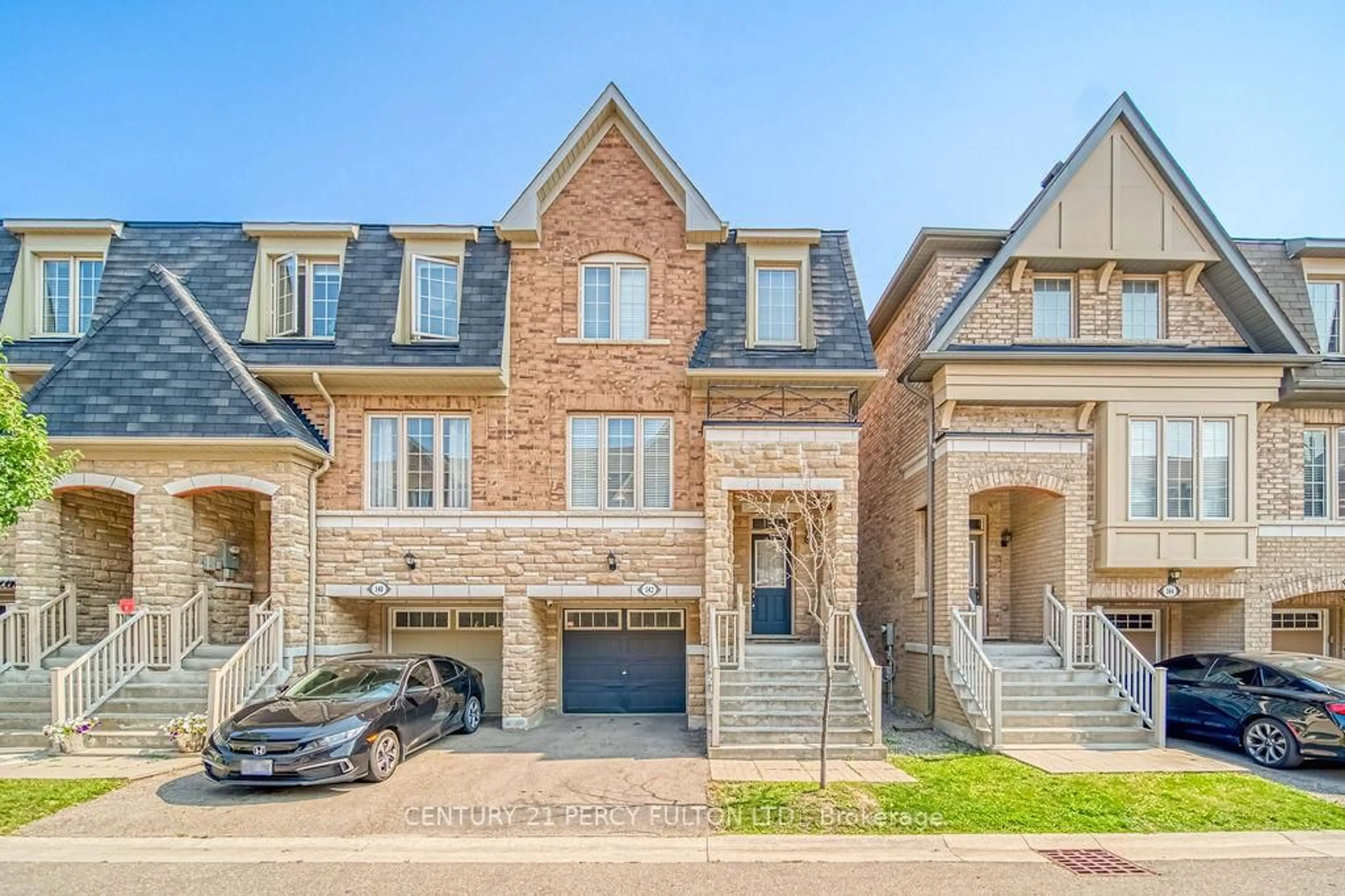 Home with brick exterior material, street for 142 Sea Drifter Cres, Brampton Ontario L6P 4B1