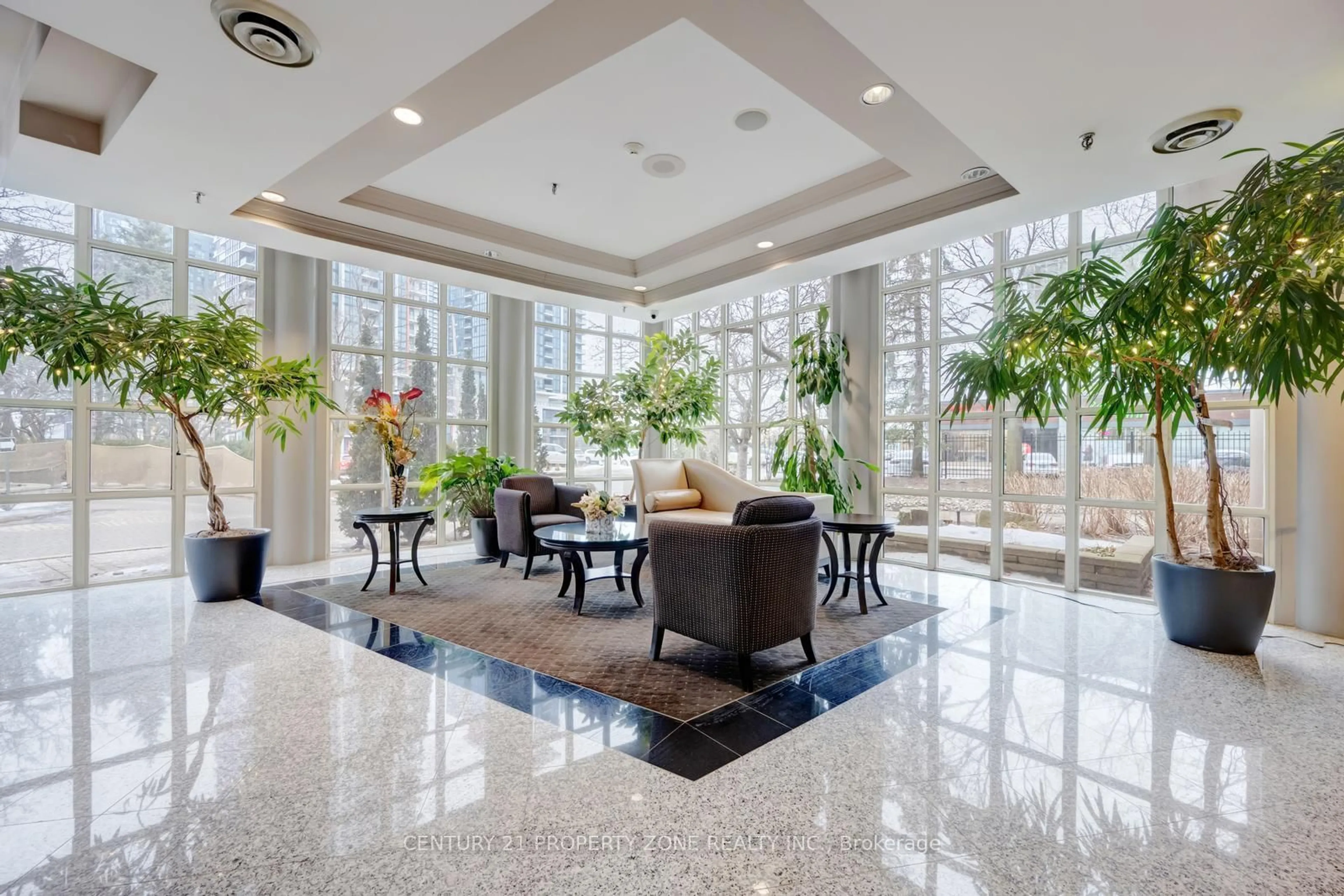 Lobby for 50 Eglinton Ave #1106, Mississauga Ontario L5R 3P5