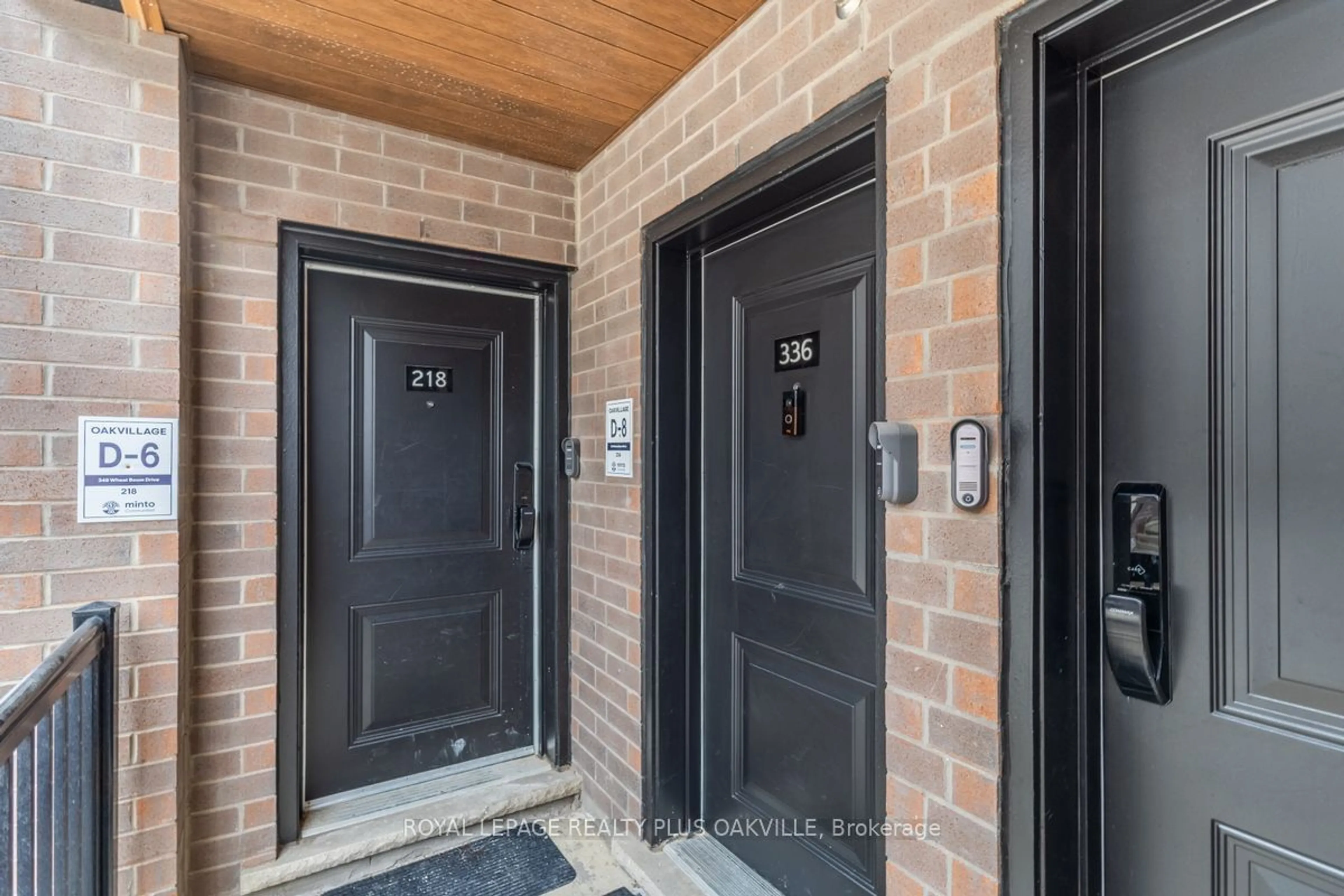 Indoor entryway for 349 Wheat Boom Dr #336, Oakville Ontario L6H 7X5