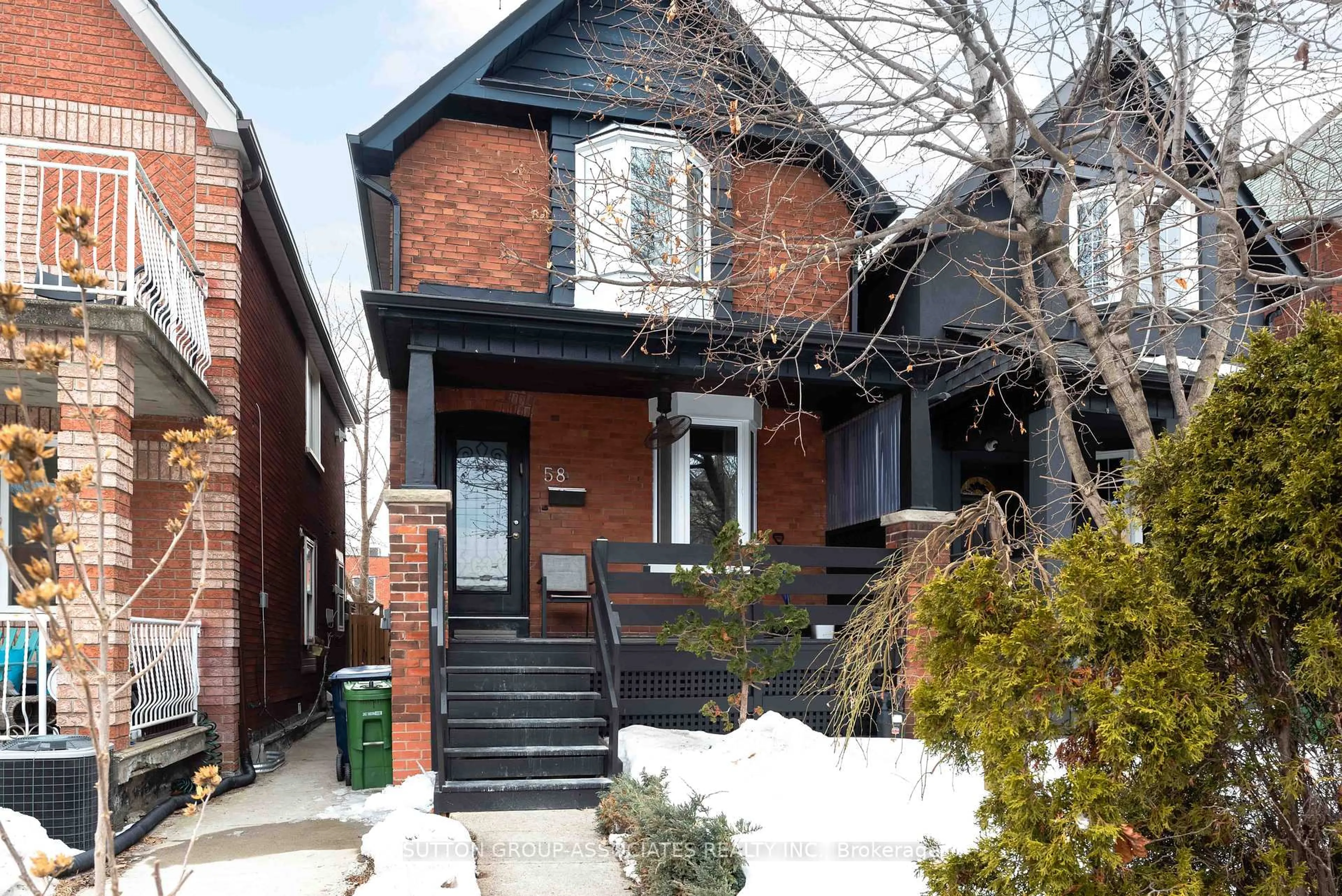 Home with brick exterior material, street for 58 Bristol Ave, Toronto Ontario M6H 3J9