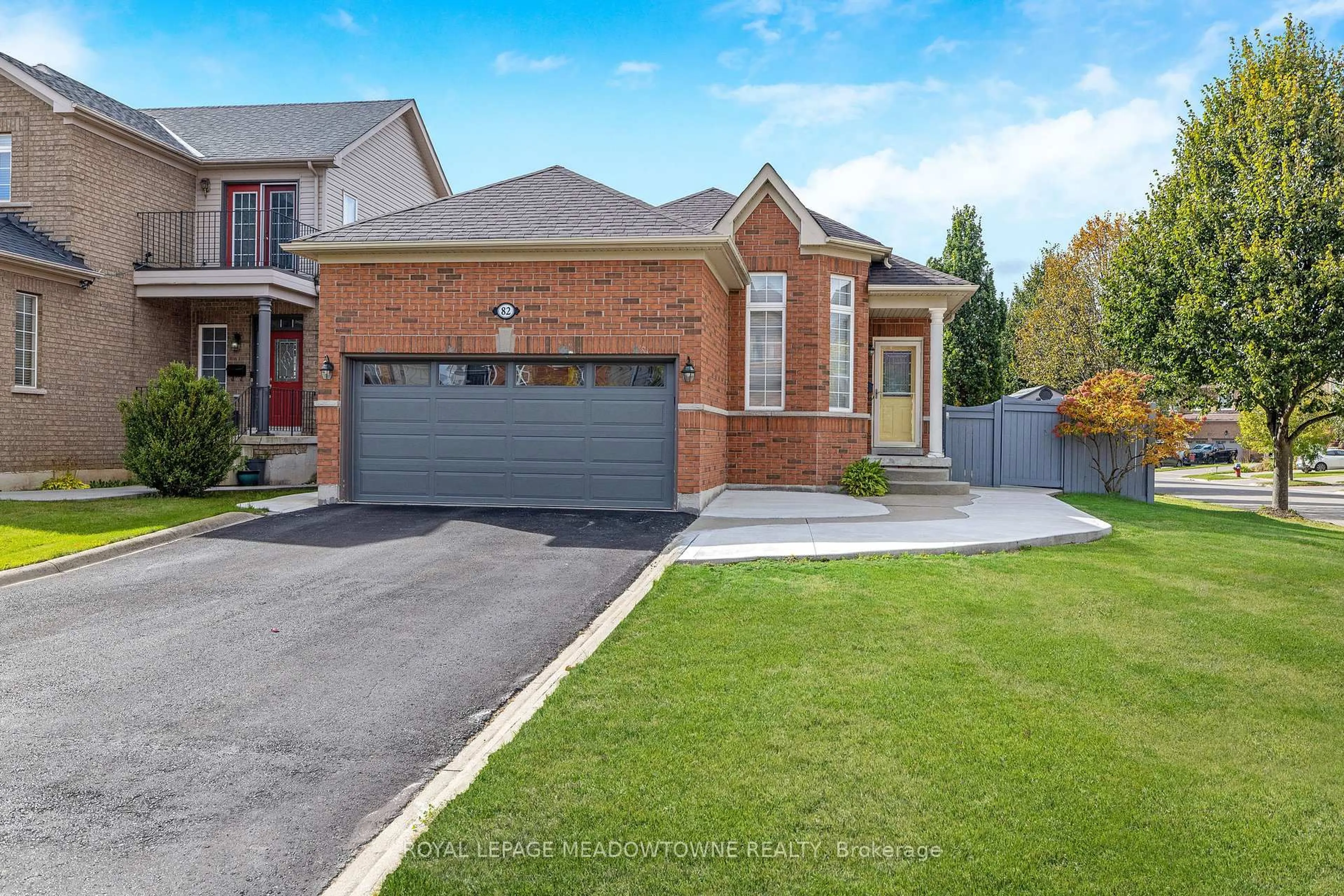 Home with brick exterior material, street for 82 Division St, Halton Hills Ontario L7J 3B6