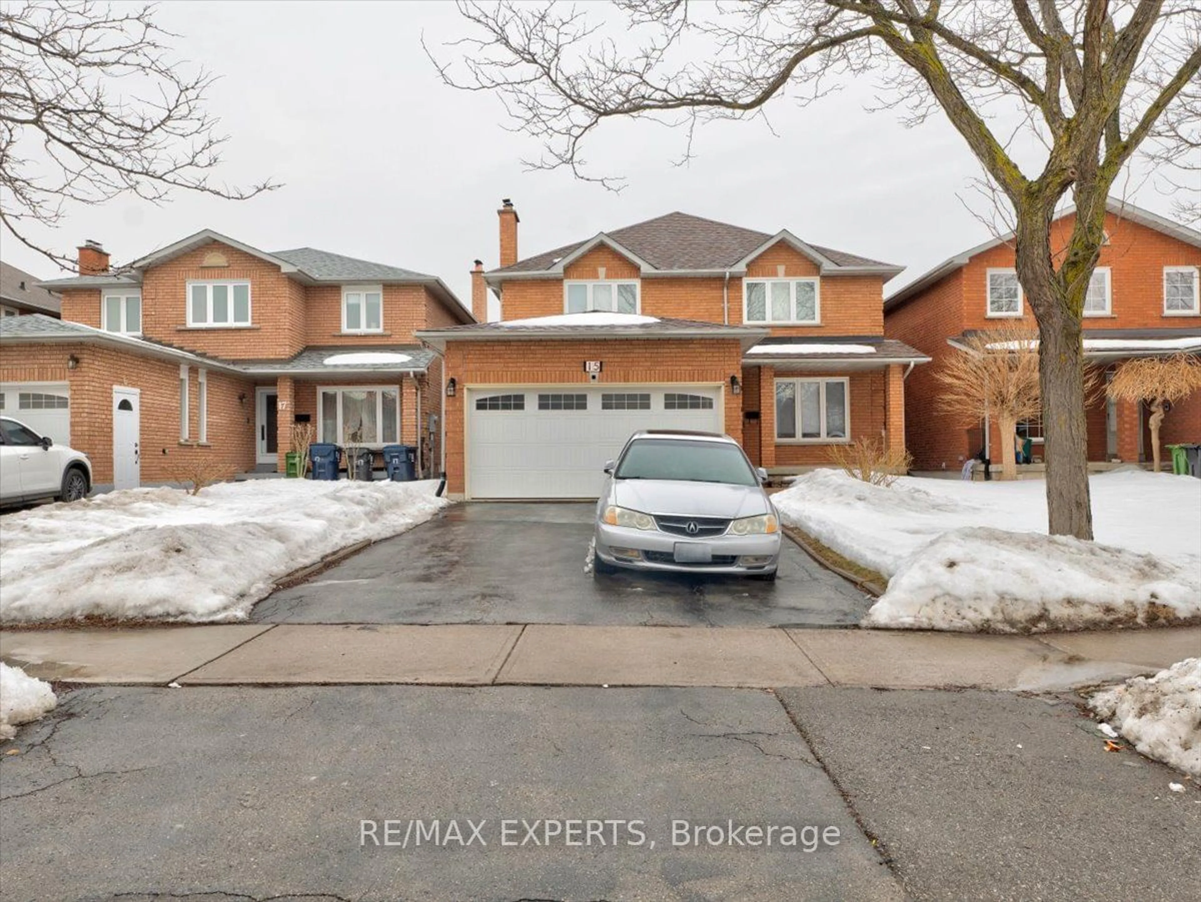 Home with brick exterior material, street for 15 Woodlot Cres, Toronto Ontario M9W 6T2