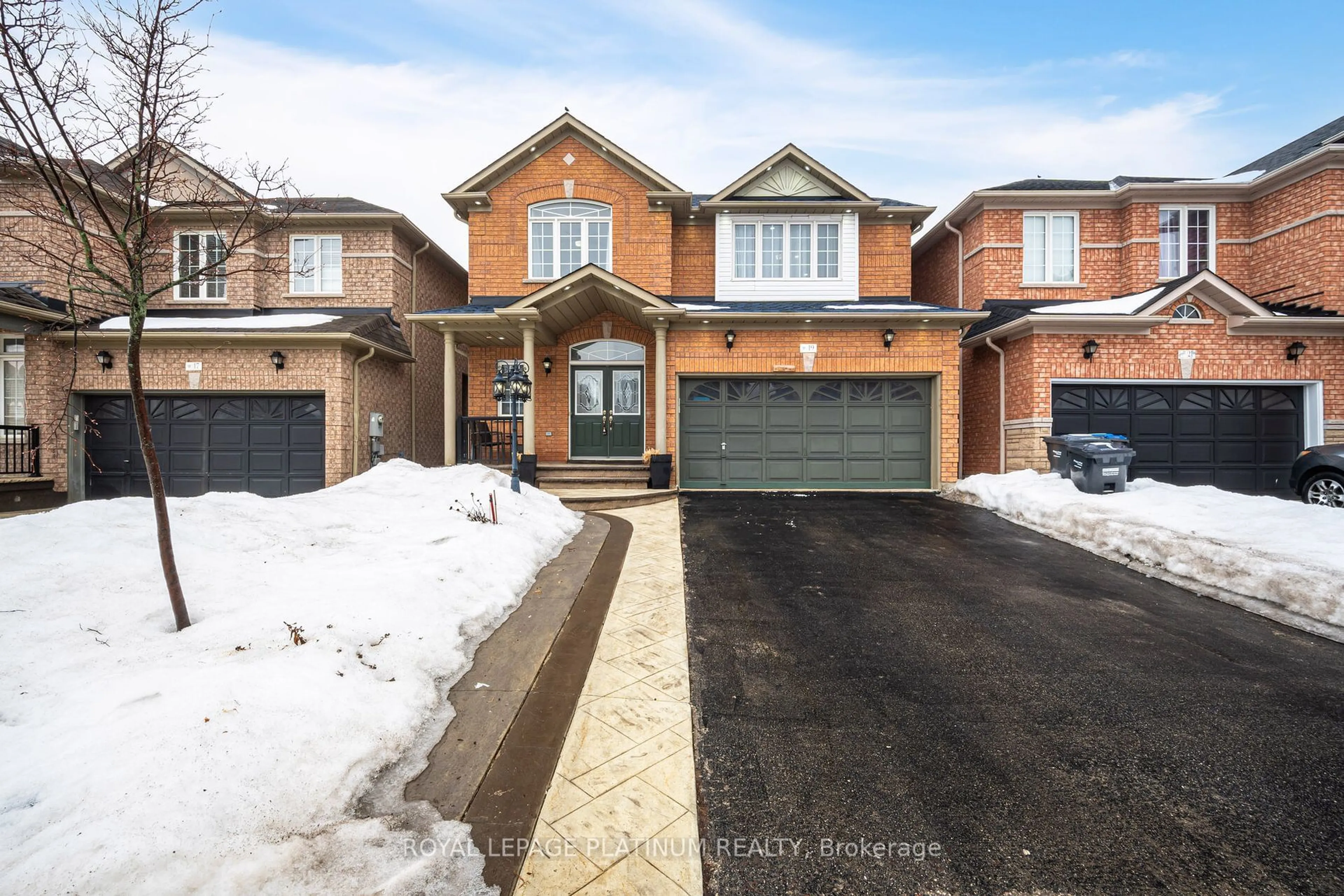 Home with brick exterior material, street for 19 Dolly Varden Dr, Brampton Ontario L6R 3K3