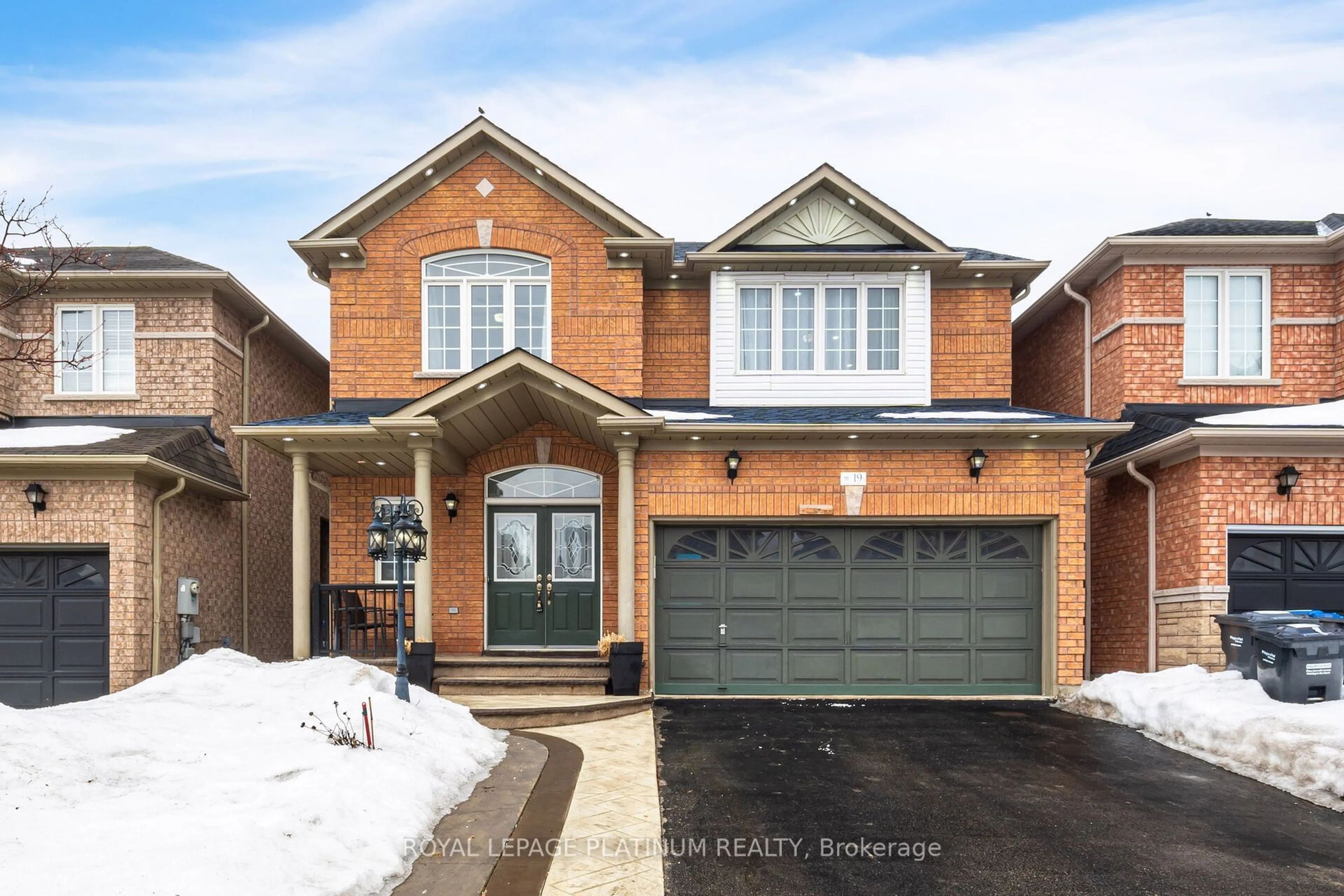 Home with brick exterior material, street for 19 Dolly Varden Dr, Brampton Ontario L6R 3K3