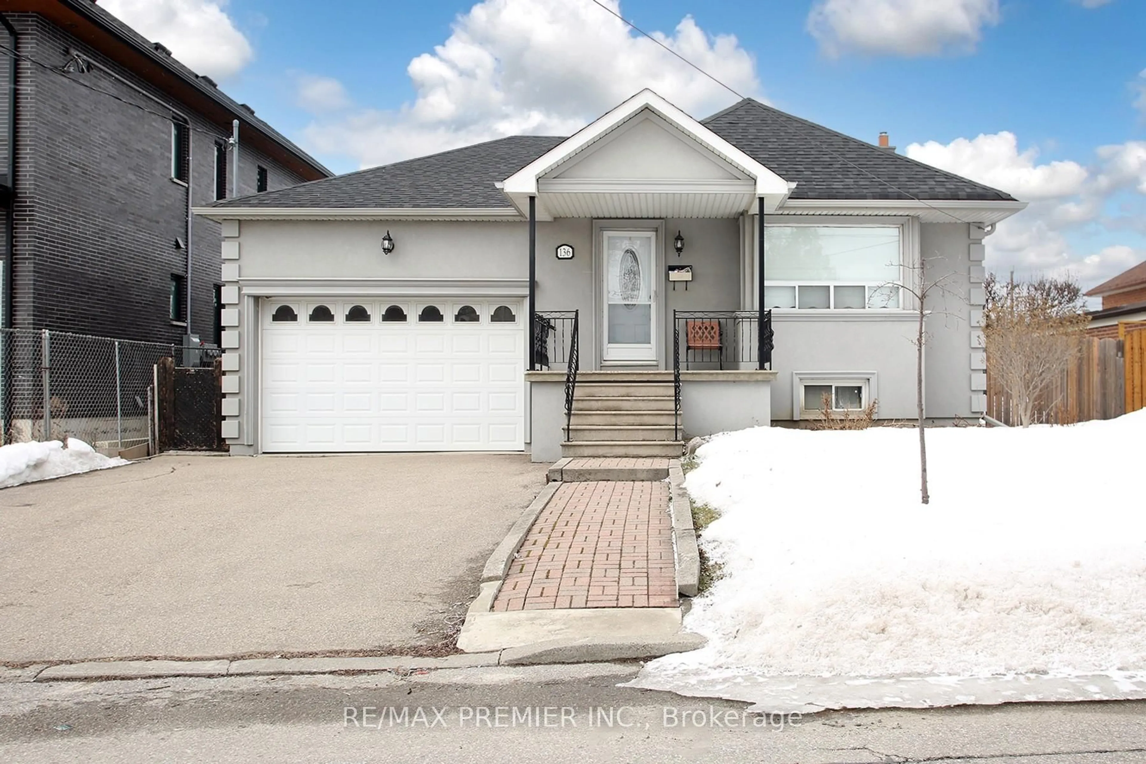 Home with vinyl exterior material, street for 136 Anthony Rd, Toronto Ontario M3K 1B6