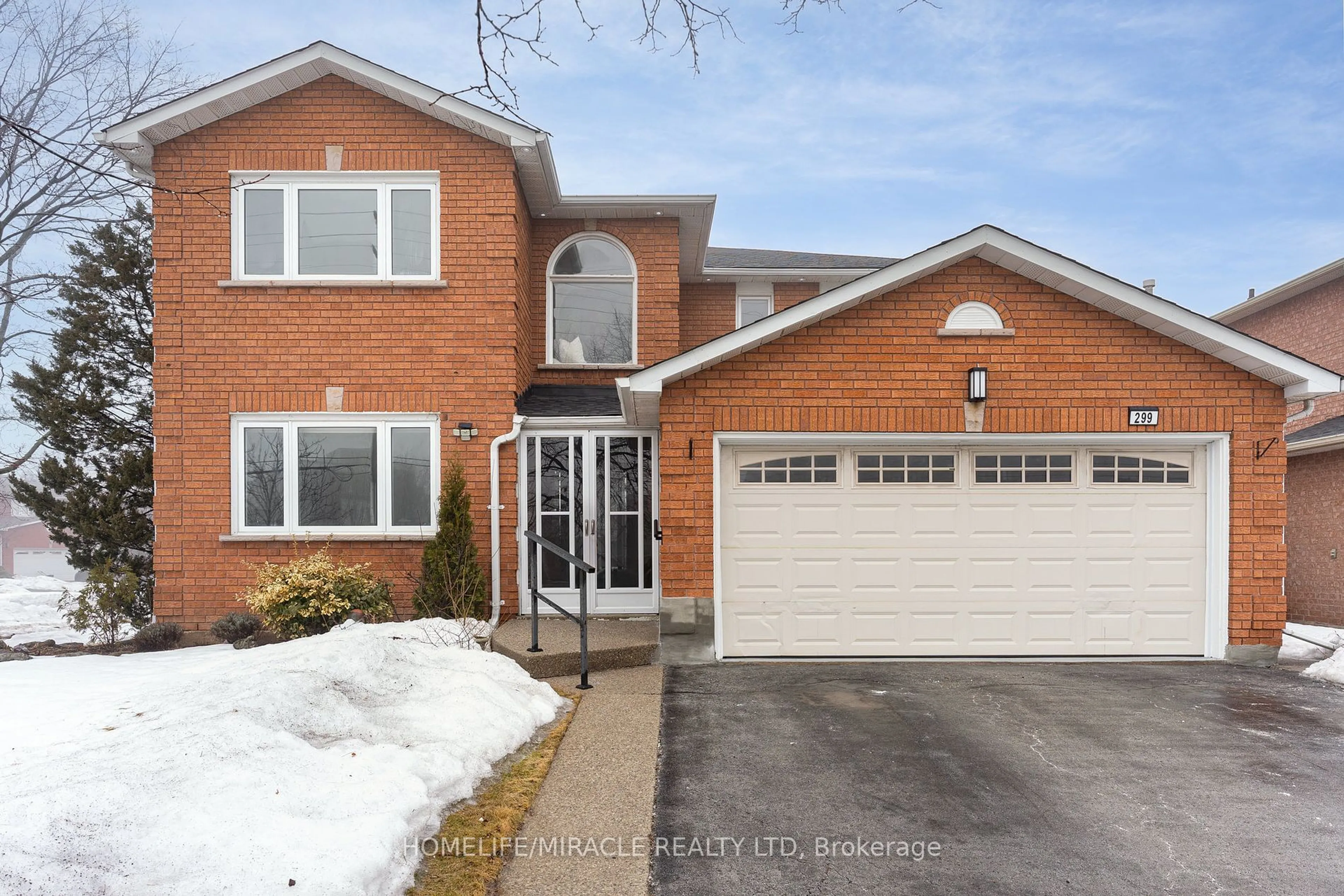 Home with brick exterior material, street for 299 Hickory Circ, Oakville Ontario L6H 4V3