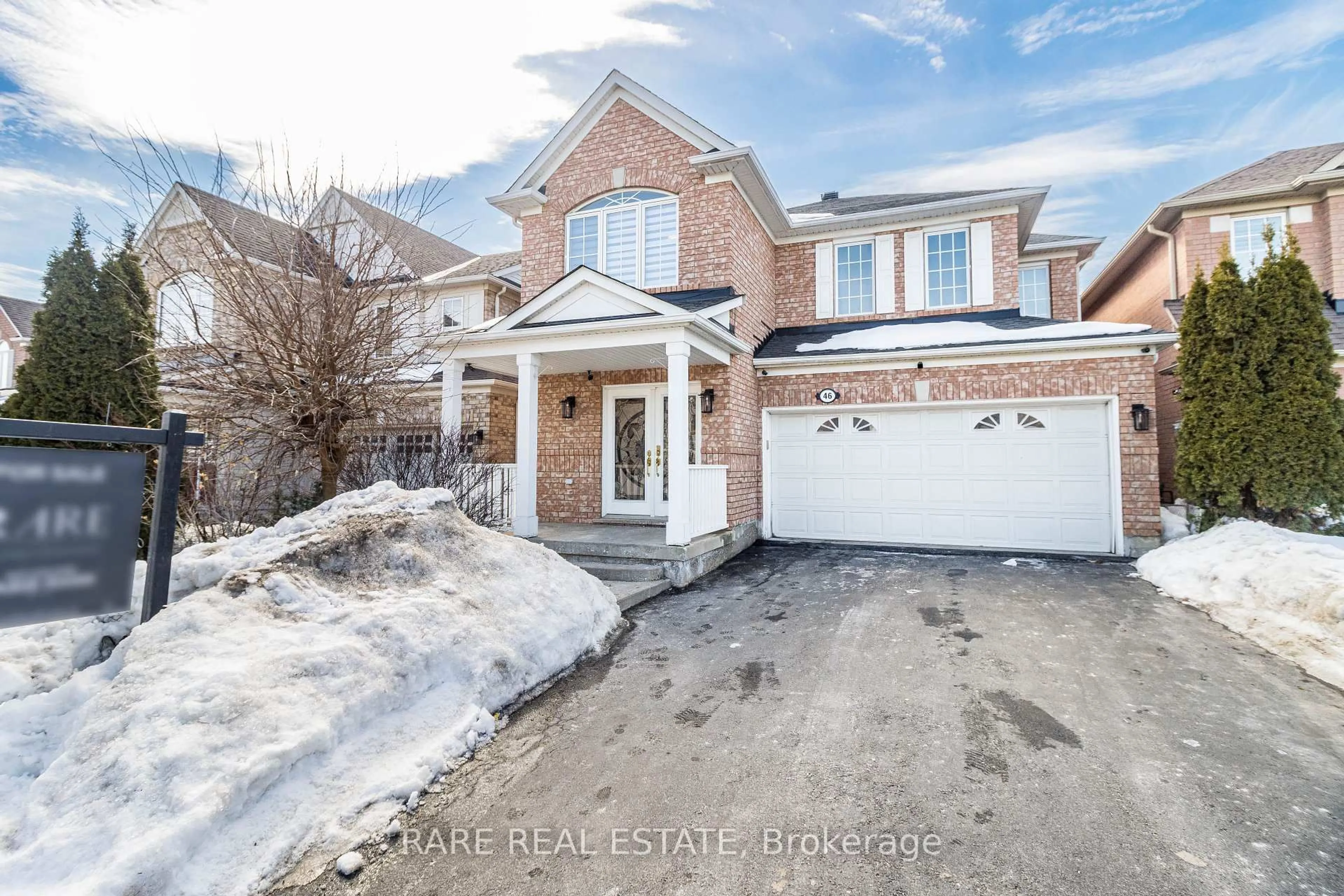 Home with brick exterior material, street for 46 Bottomwood St, Brampton Ontario L6S 0B3