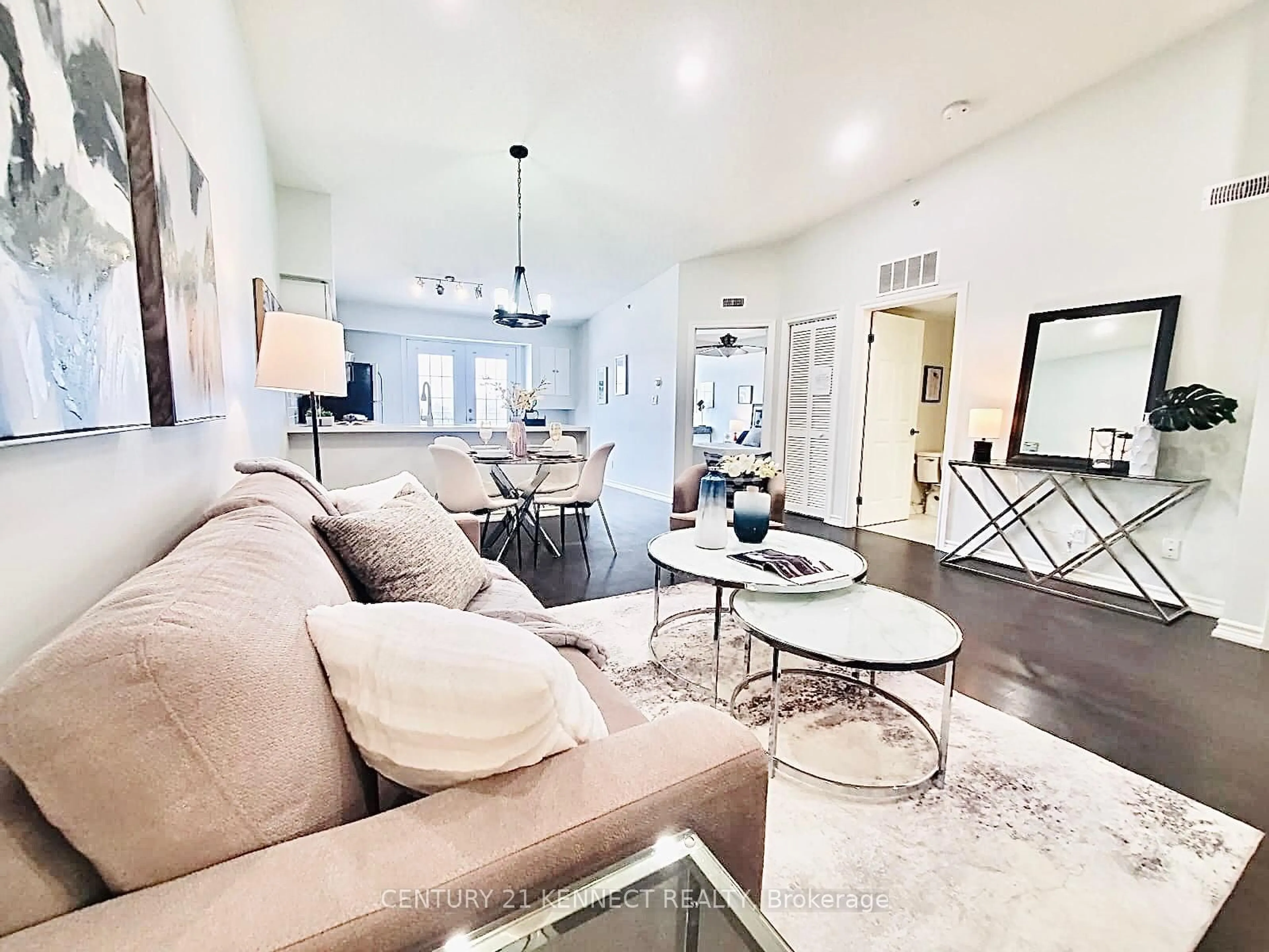Living room with furniture, unknown for 1480 Bishops Gate #407, Oakville Ontario L6M 4N4