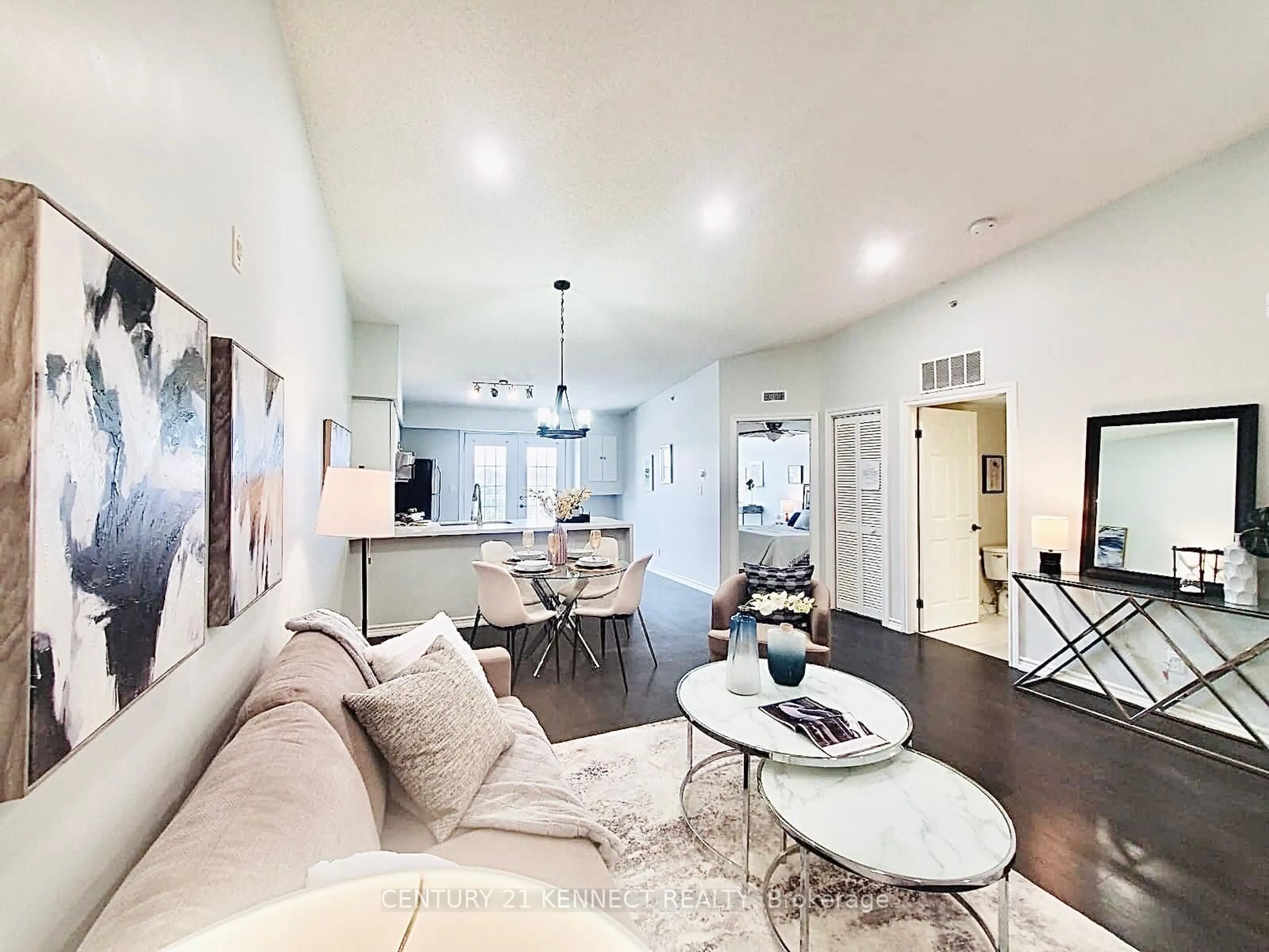 Living room with furniture, unknown for 1480 Bishops Gate #407, Oakville Ontario L6M 4N4