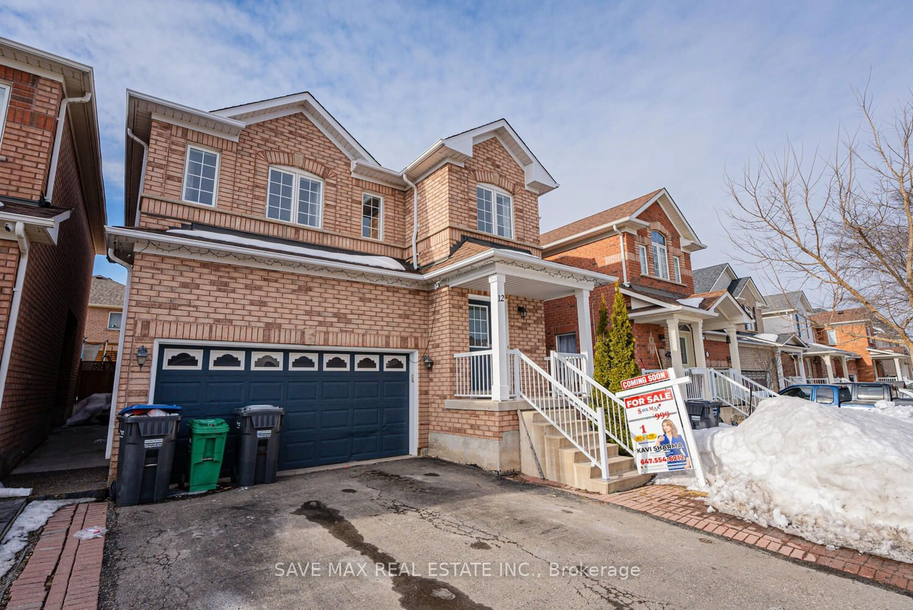 Home with brick exterior material, street for 12 Spencer Dr, Brampton Ontario L7A 2A4