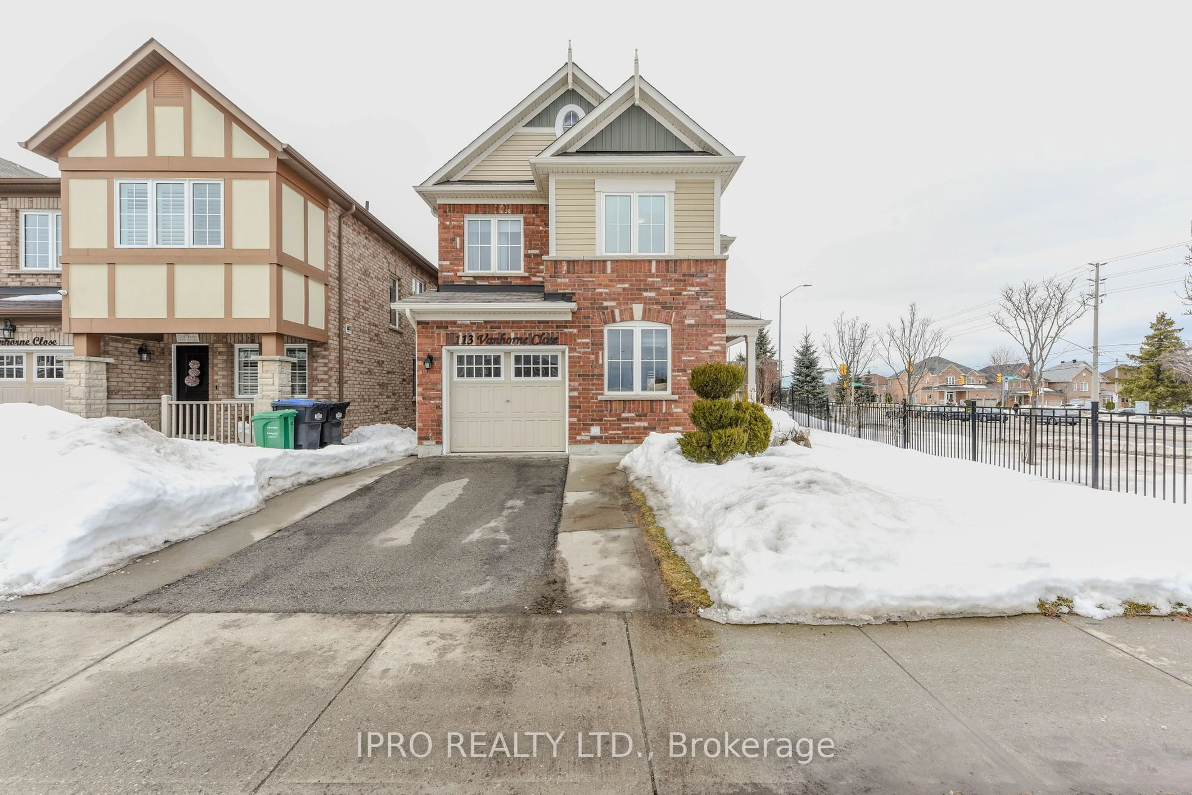 Home with brick exterior material, street for 113 Vanhorne Clse, Brampton Ontario L7A 0G2