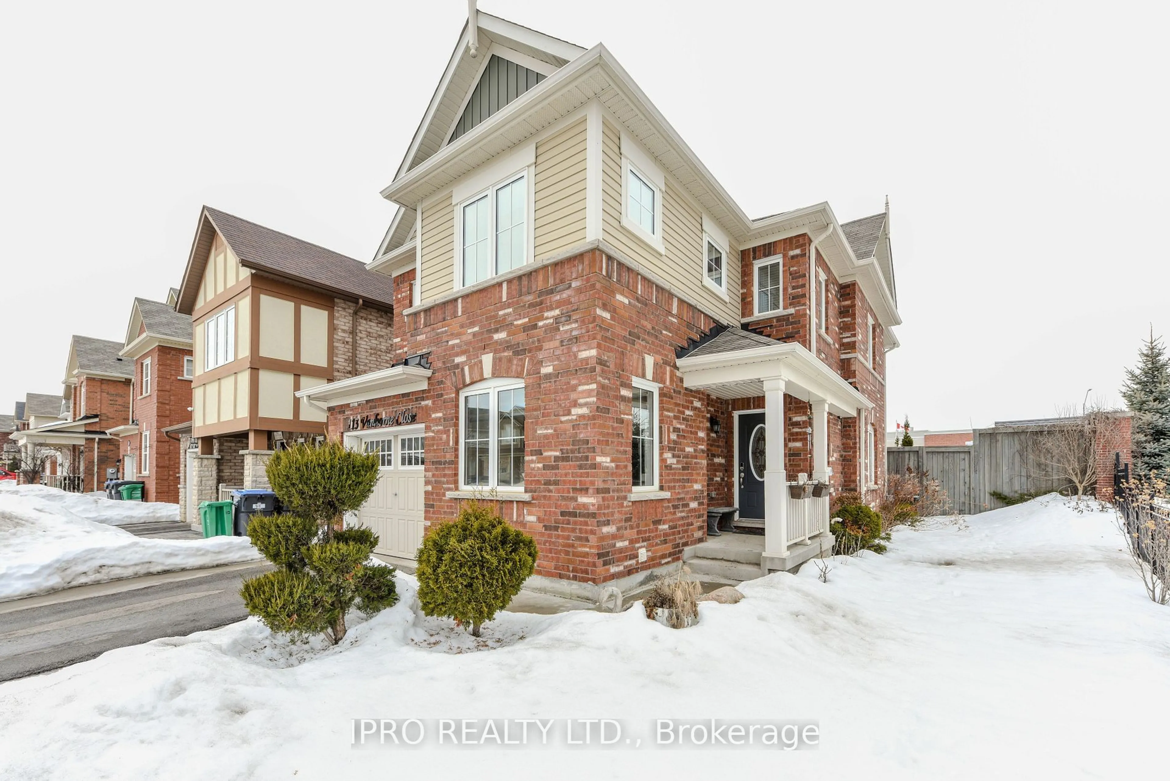 Home with brick exterior material, street for 113 Vanhorne Clse, Brampton Ontario L7A 0G2