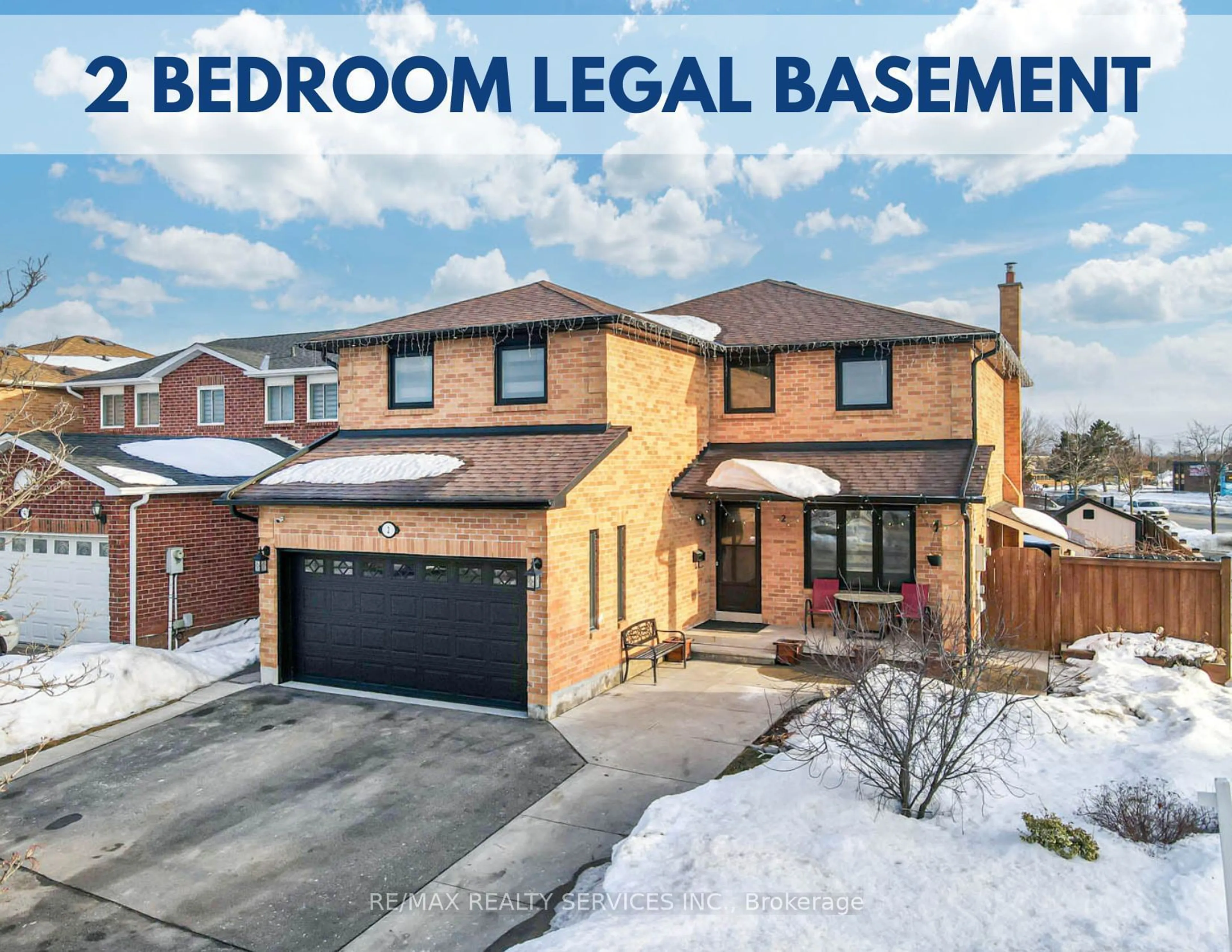 Home with brick exterior material, street for 2 Ebby Ave, Brampton Ontario L6Z 3M3