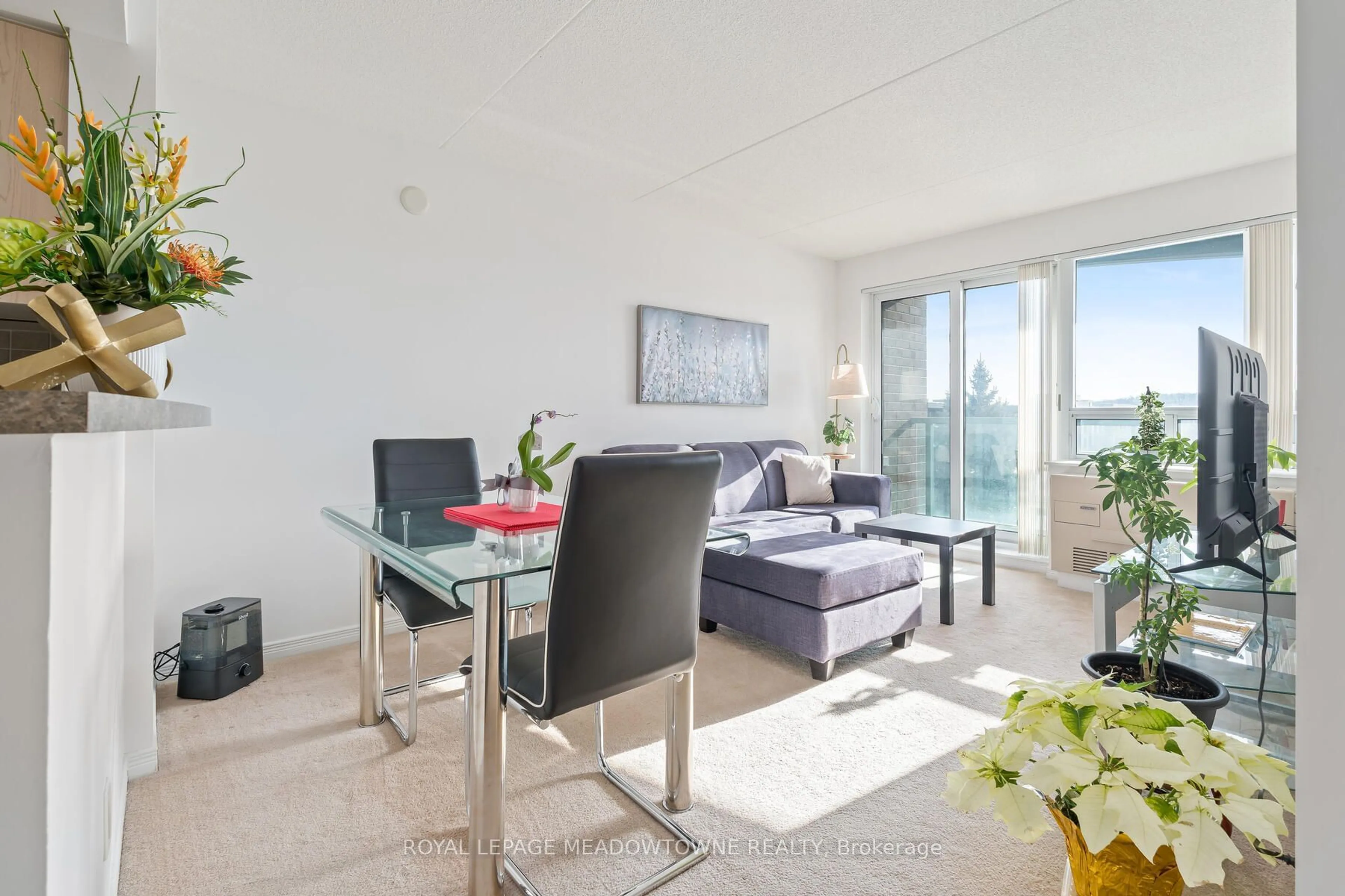 Living room with furniture, unknown for 35 Via Rosedale Way #309, Brampton Ontario L6R 3J9