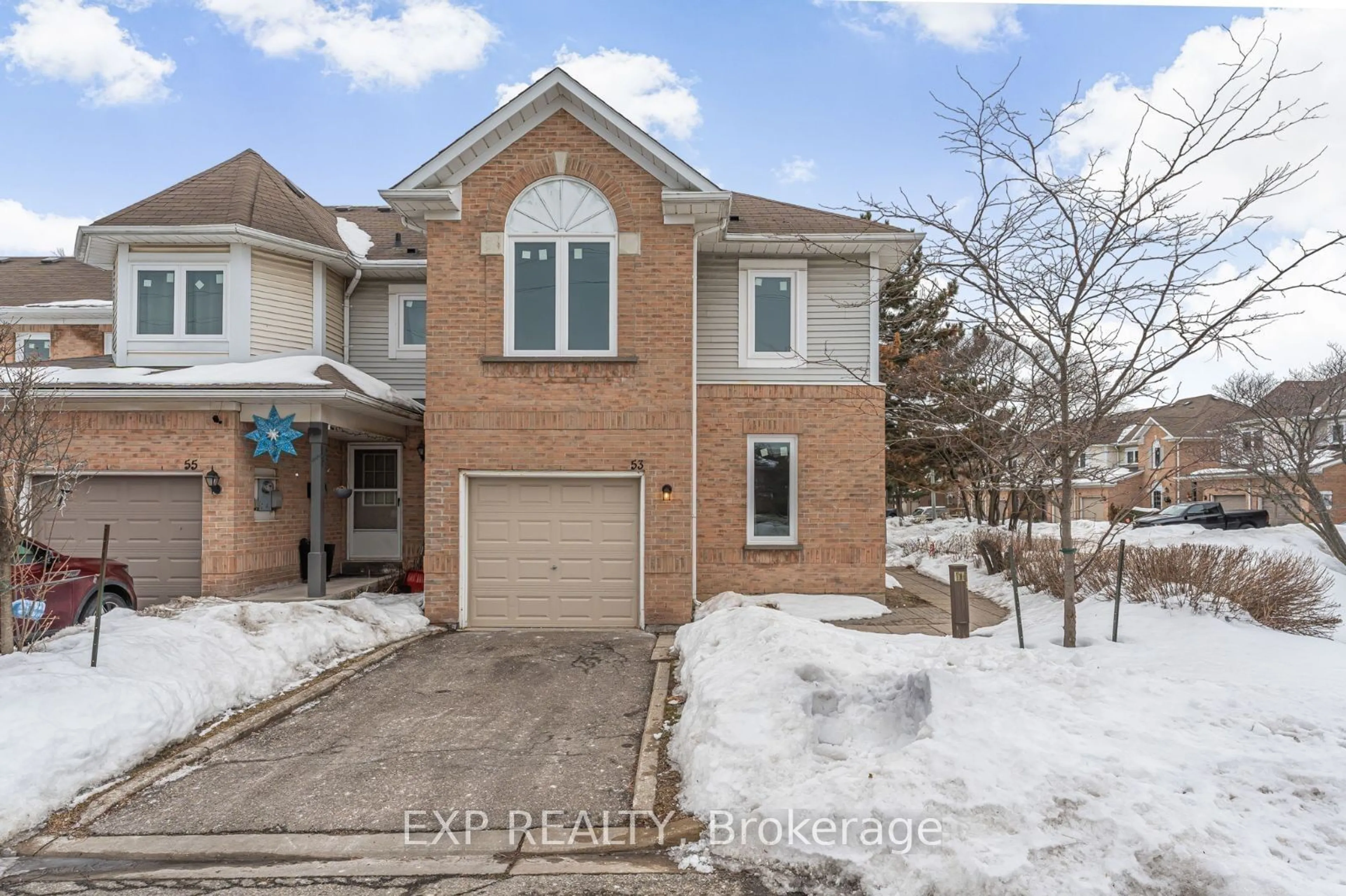 Home with brick exterior material, street for 53 Wickstead Crt, Brampton Ontario L6R 1N8