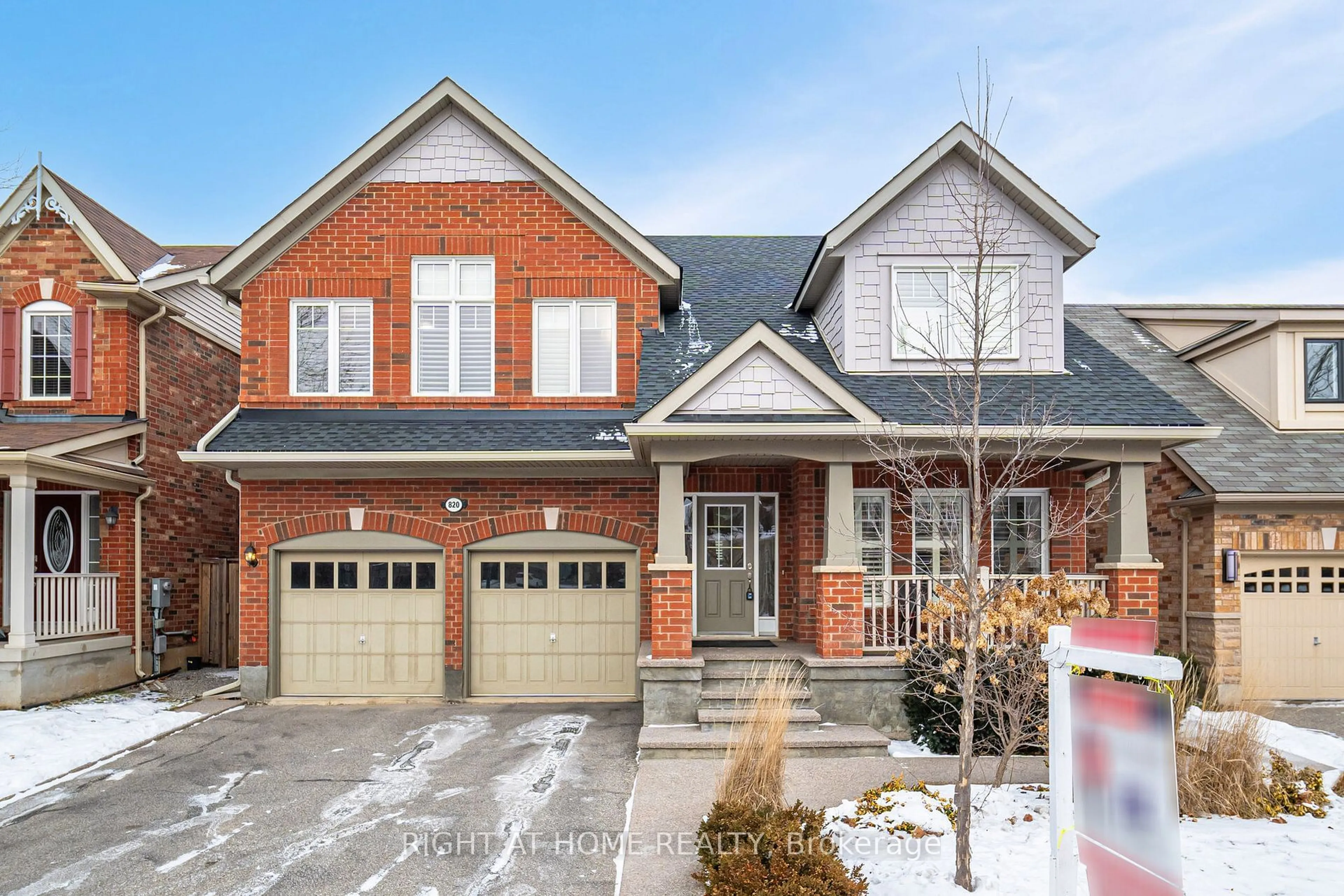 Home with brick exterior material, street for 820 Rayner Crt, Milton Ontario L9T 0N8