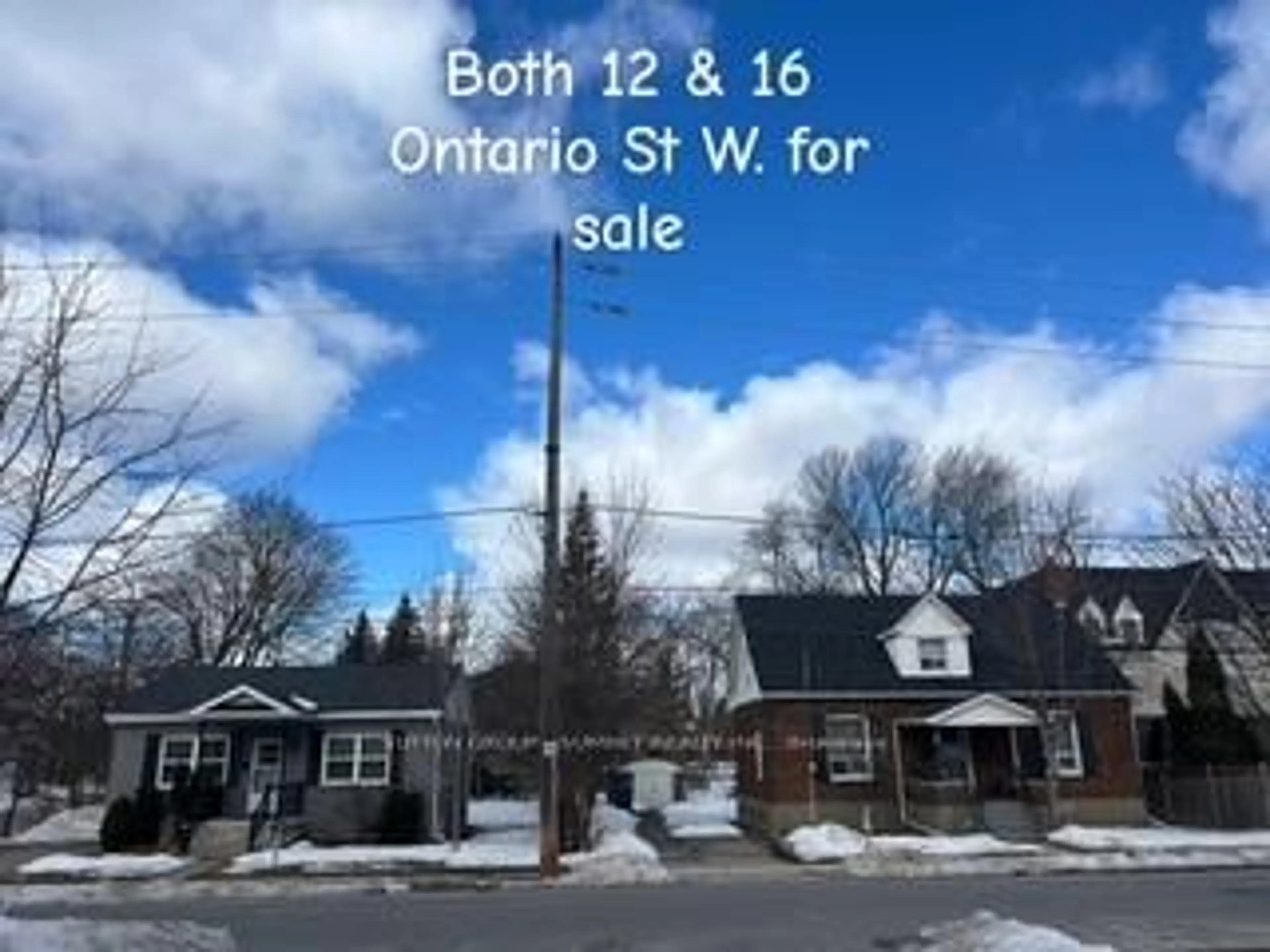 A pic from outside/outdoor area/front of a property/back of a property/a pic from drone, street for 16 Ontario St, Mississauga Ontario L5M 1S8