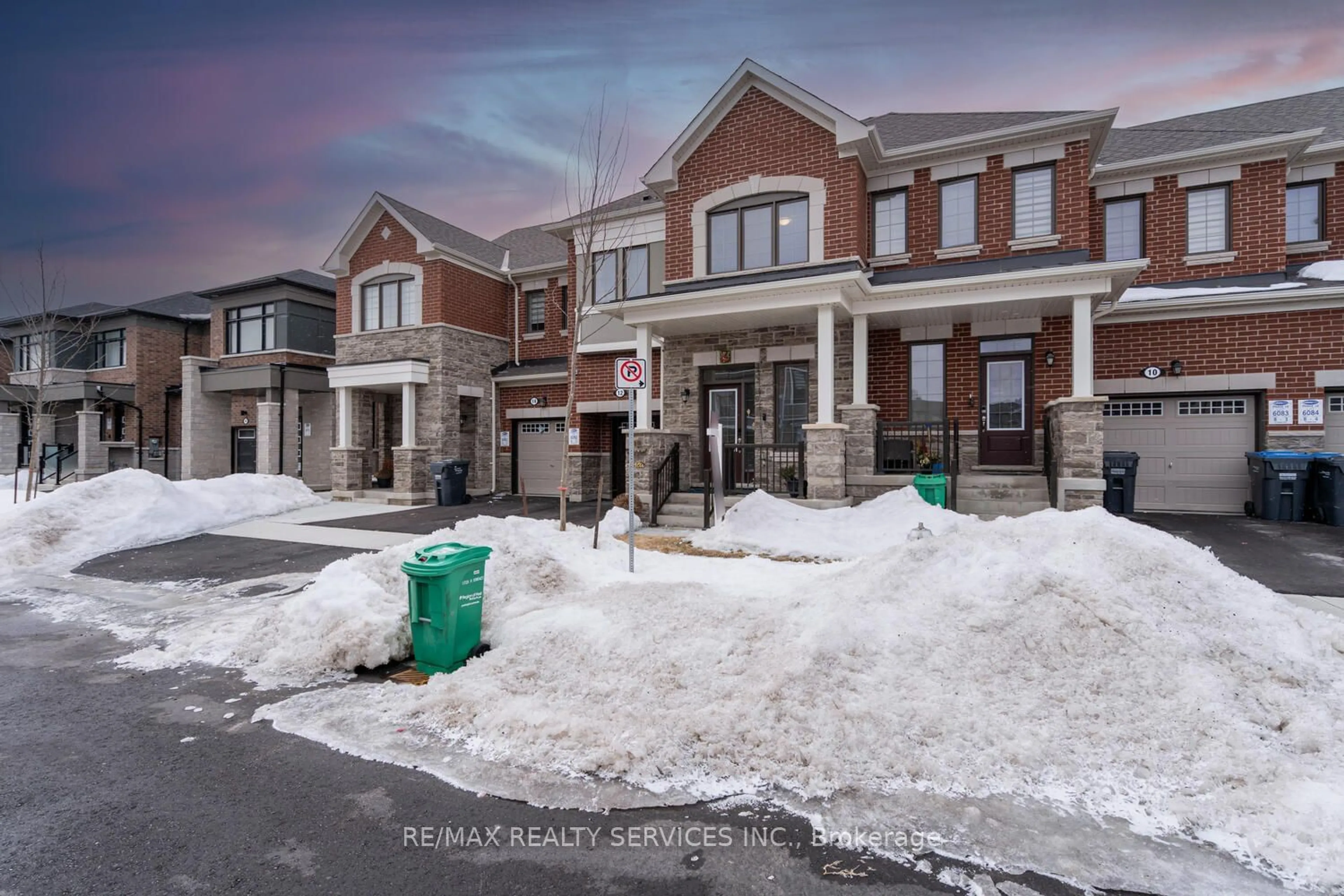 A pic from outside/outdoor area/front of a property/back of a property/a pic from drone, street for 12 Keppel Circ, Brampton Ontario L7A 5K4