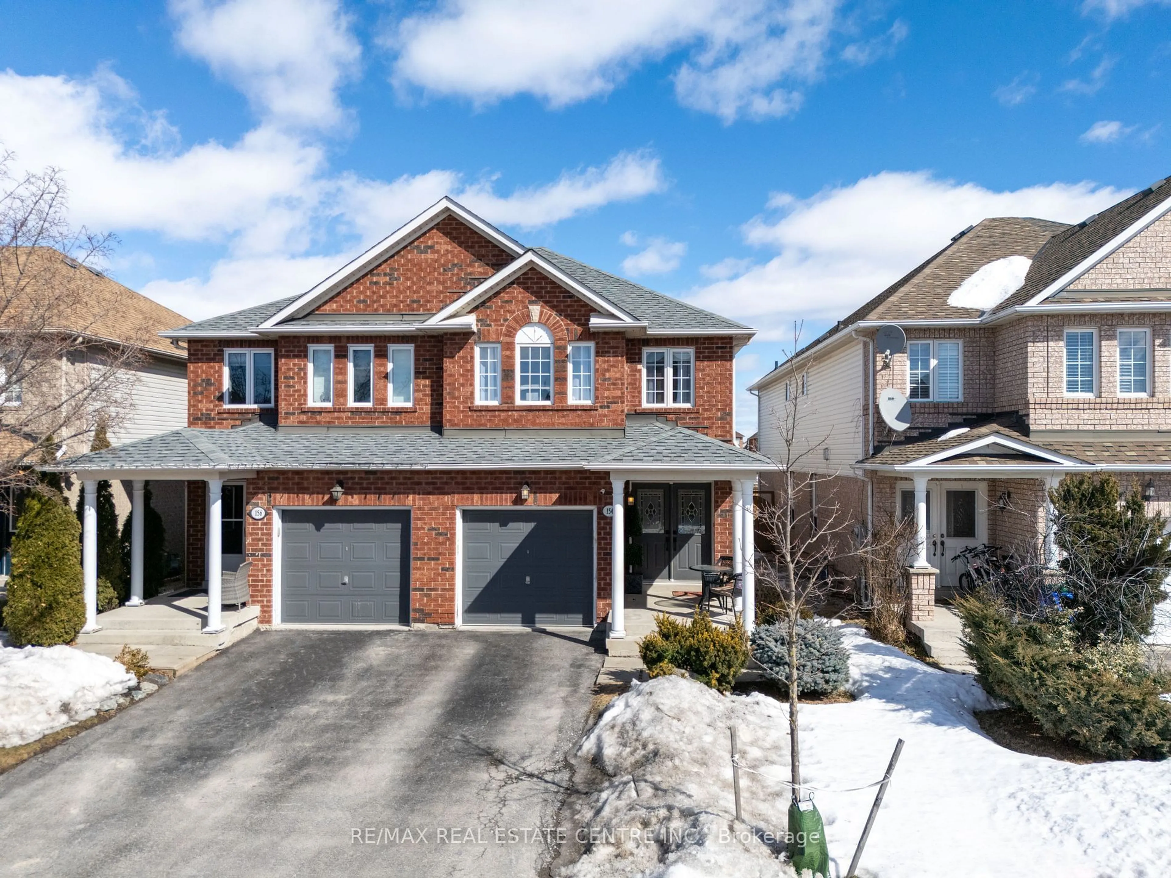 Home with brick exterior material, street for 154 Manley Lane, Milton Ontario L9T 5P1