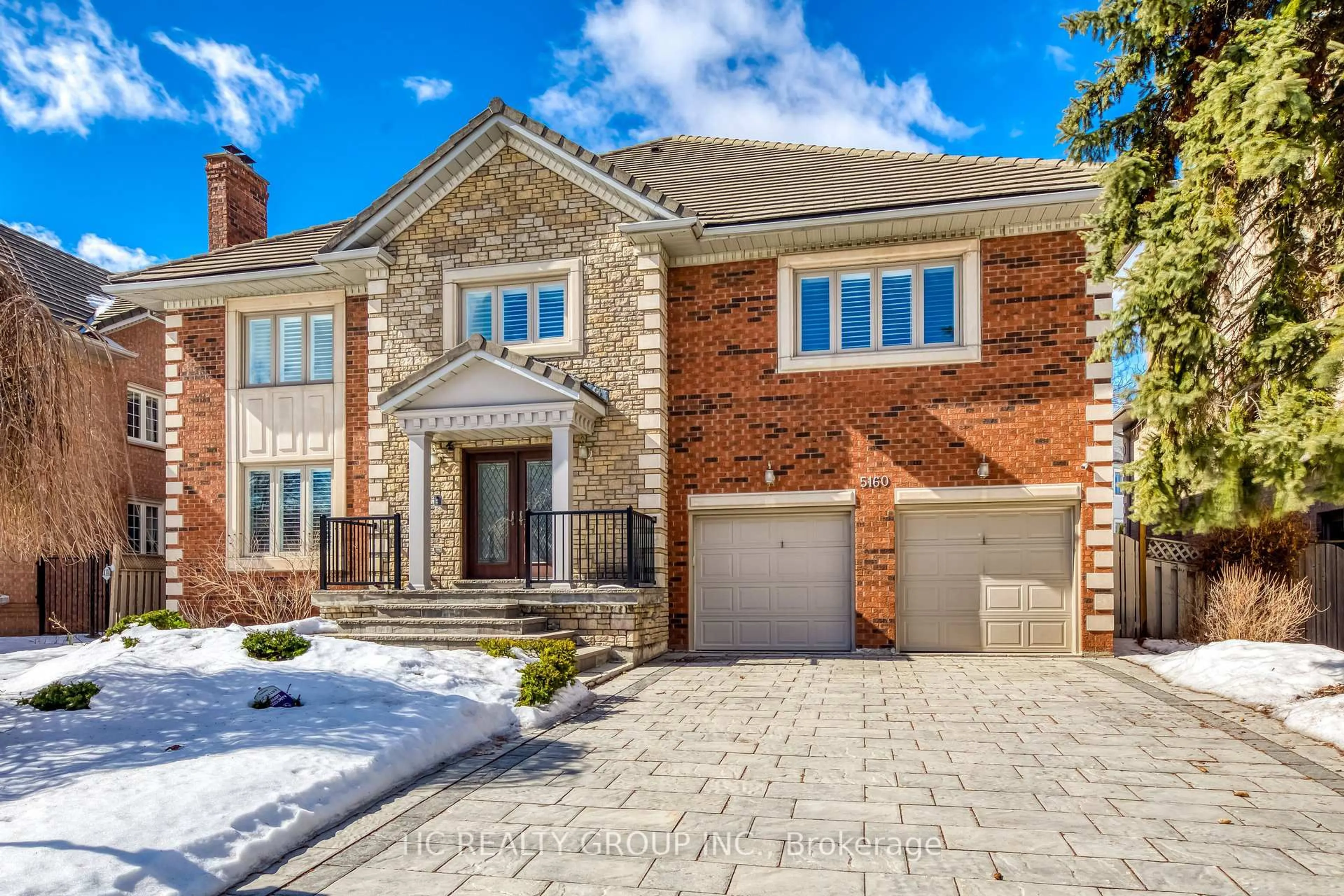 Home with brick exterior material, street for 5160 Montclair Dr, Mississauga Ontario L5M 5A6