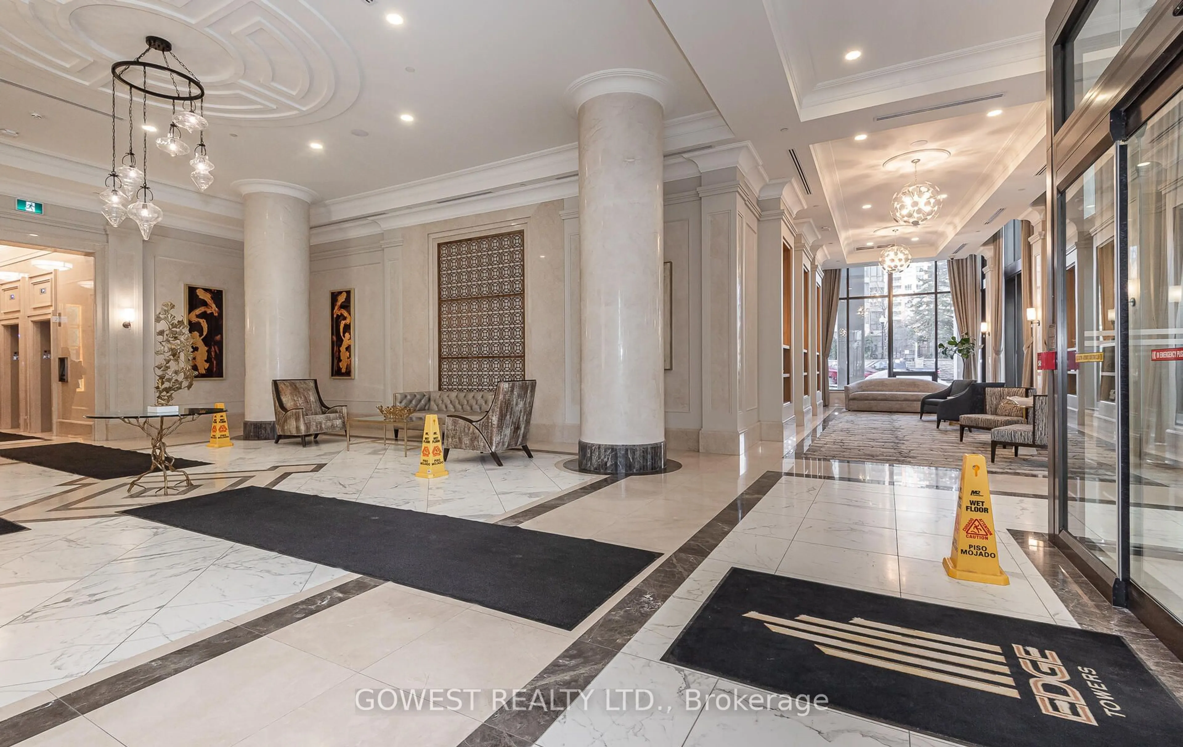 Lobby for 36 Elm Dr #1701, Mississauga Ontario L5B 0N3