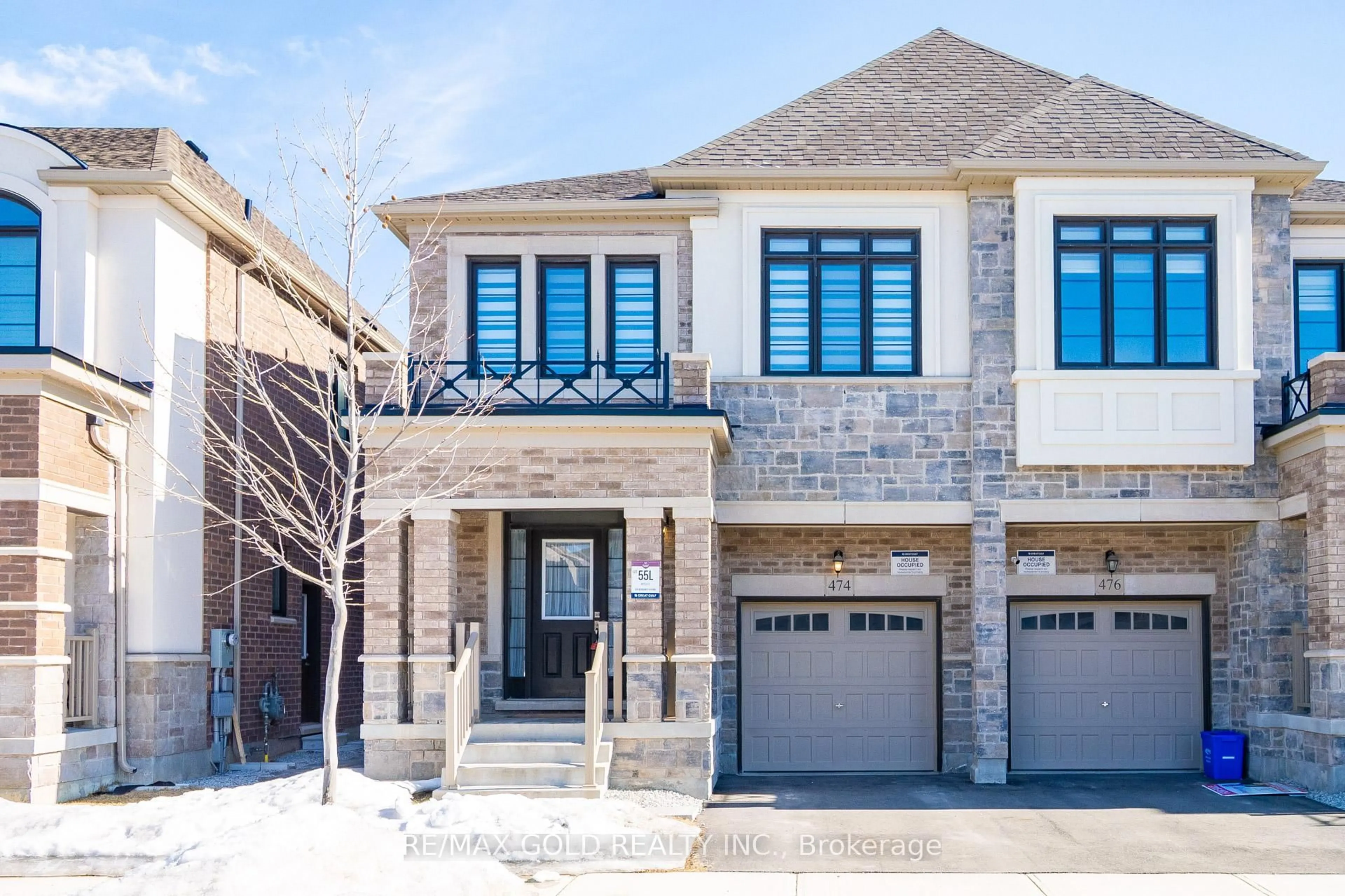 Home with brick exterior material, street for 474 Bergamot Ave, Milton Ontario L9E 1T8