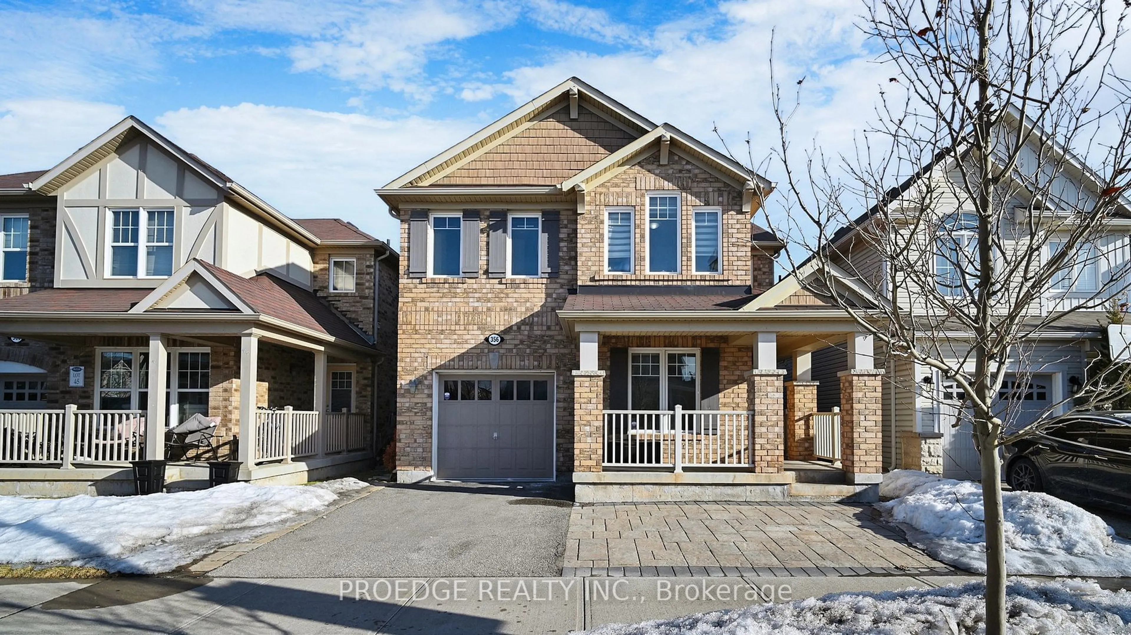 Home with brick exterior material, street for 356 Leiterman Dr, Milton Ontario L9T 8B3