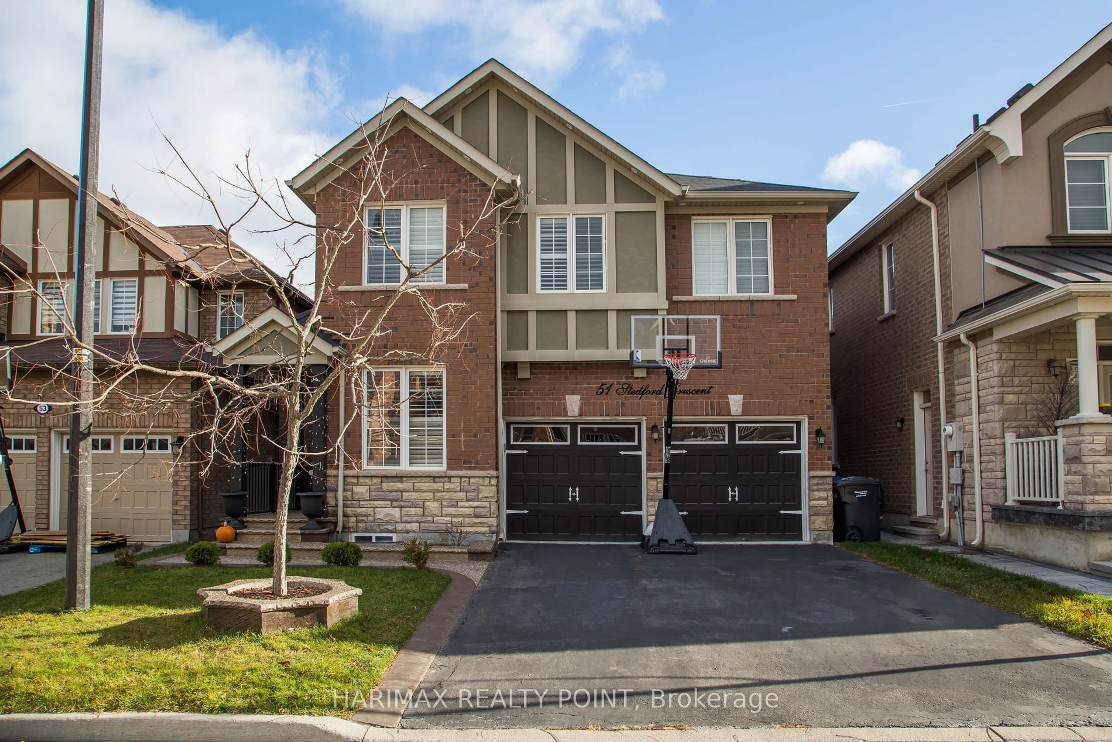 Home with brick exterior material, street for 51 Stedford Cres, Brampton Ontario L7A 4P5