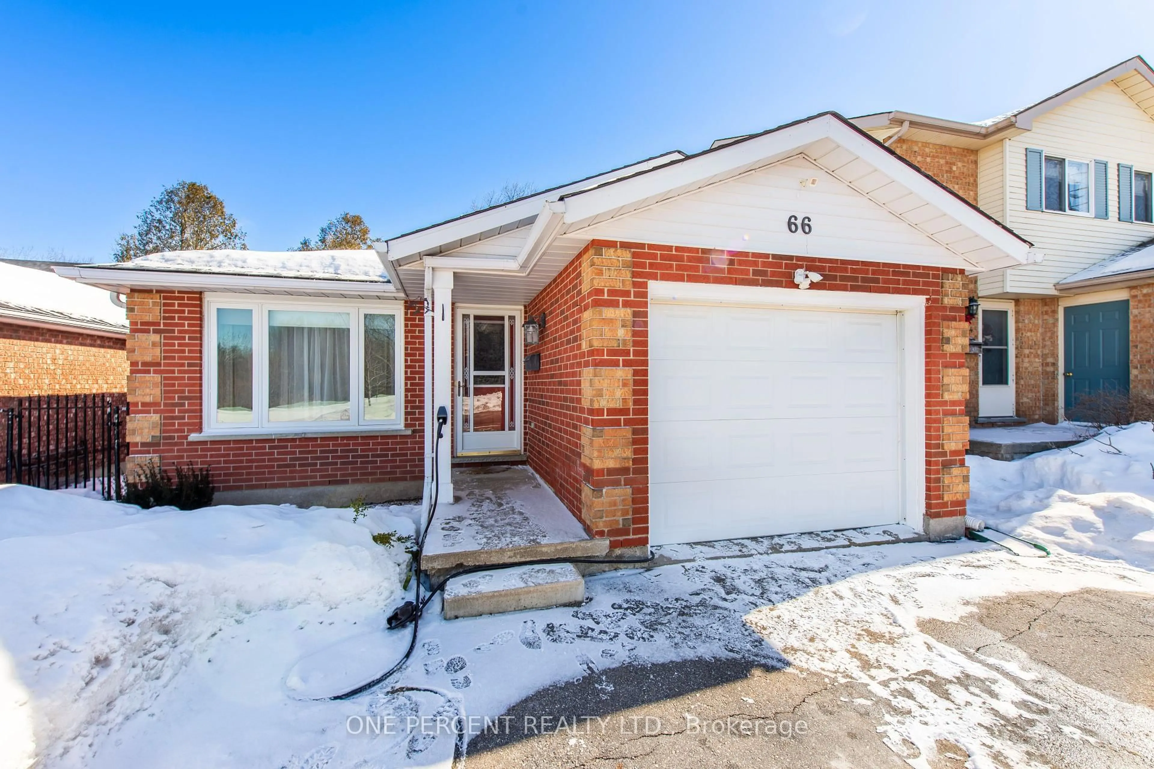 Home with brick exterior material, street for 66 Amelia St, Orangeville Ontario L9W 4V3