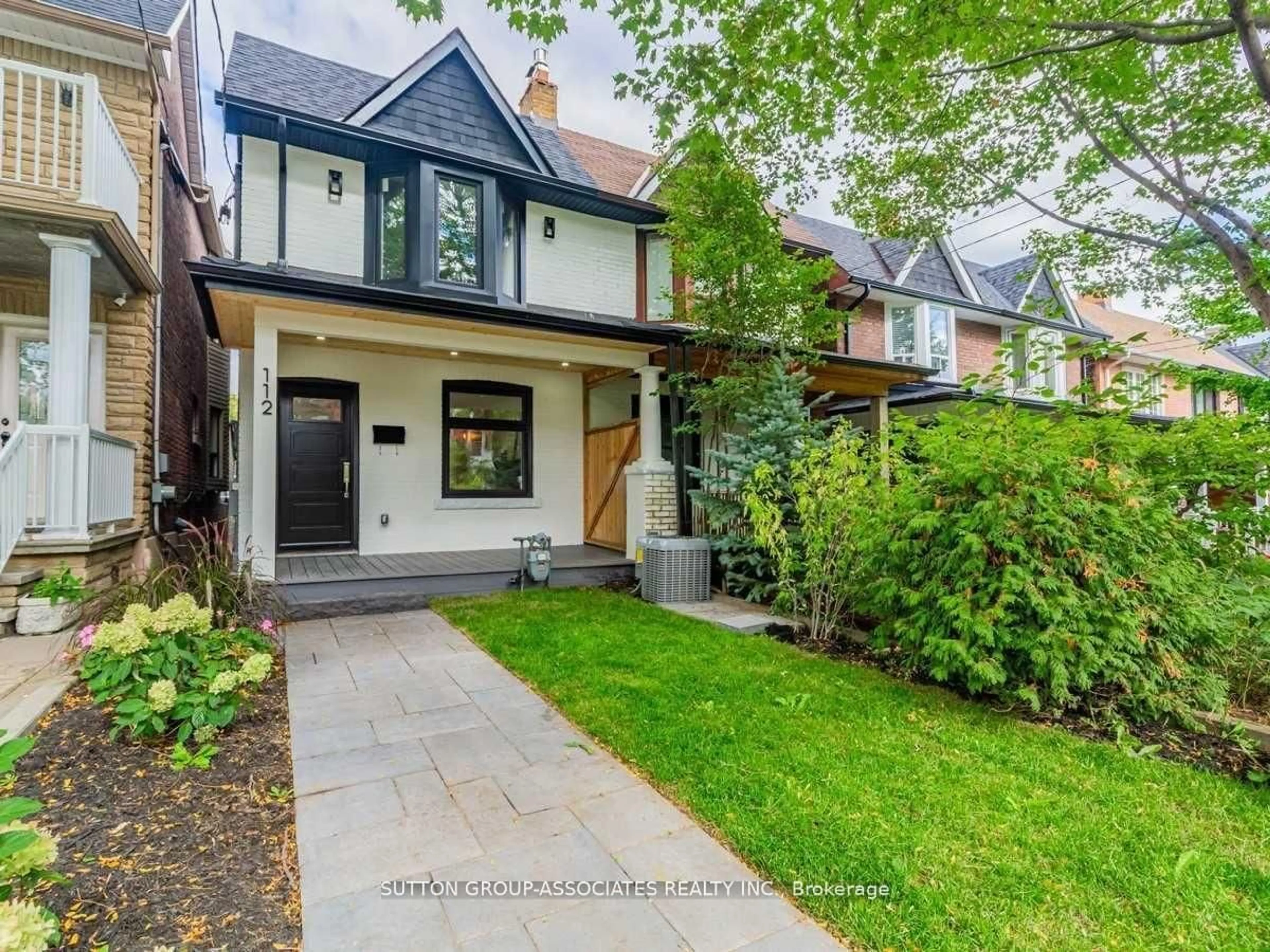 Home with brick exterior material, street for 112 Pendrith St, Toronto Ontario M6G 1R7