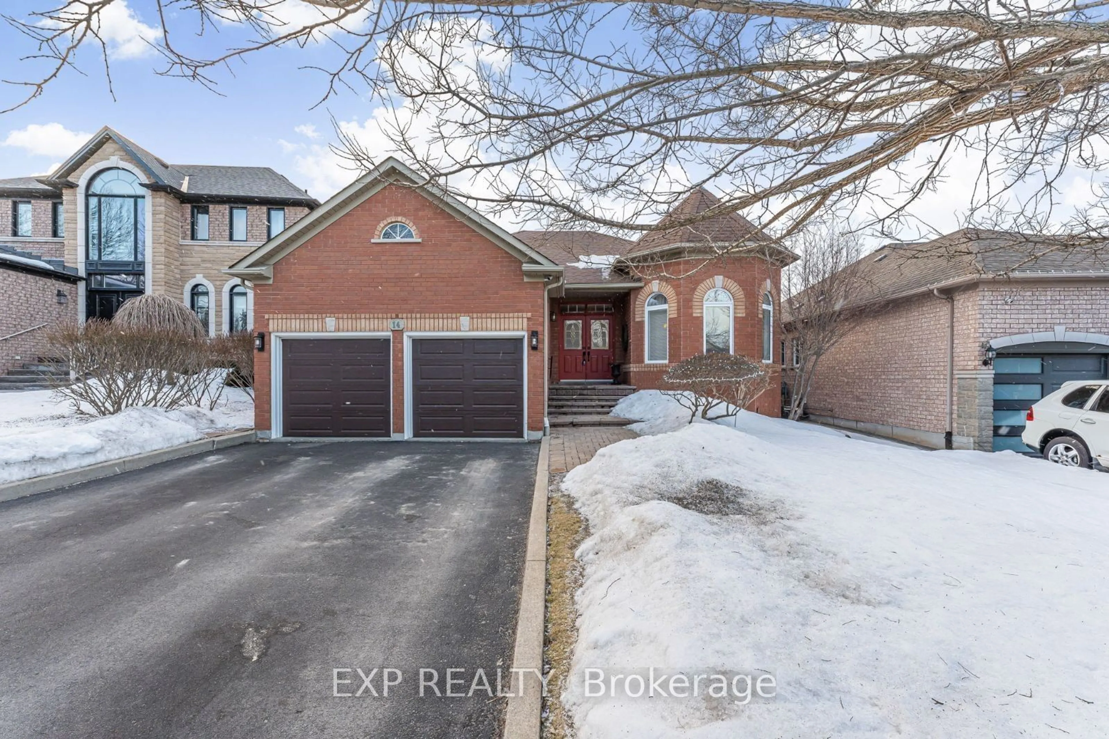 Home with brick exterior material, street for 14 Callaghan Cres, Halton Hills Ontario L7G 6A5